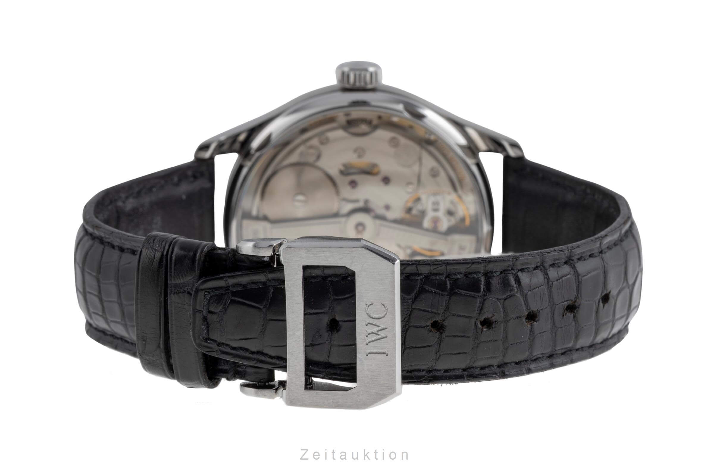 IWC Portugieser acciaio automatismo orologio da uomo IW500109 LP: 14000EUR  [2502386]