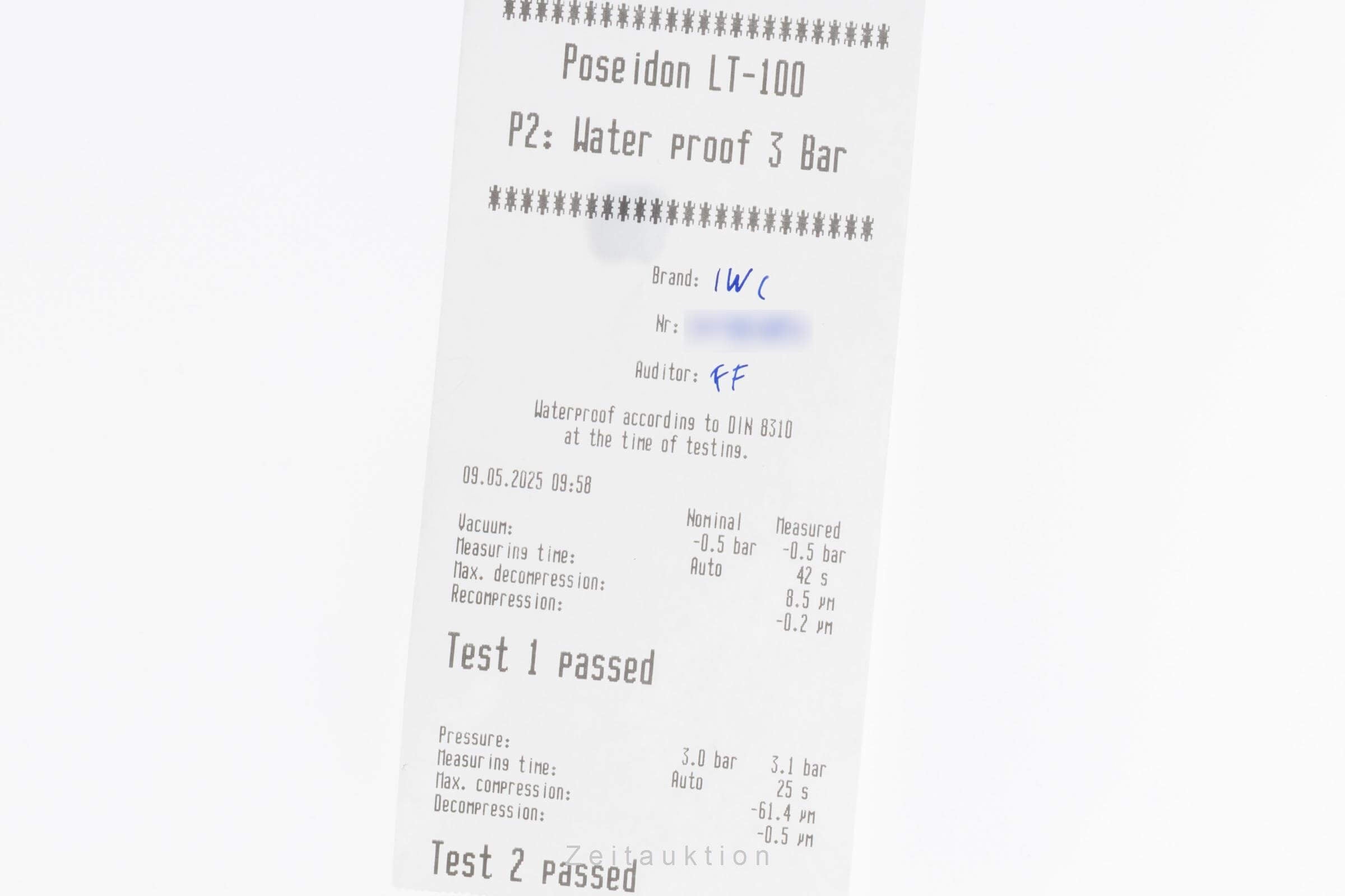 IWC Portugieser acciaio automatismo orologio da uomo IW500109 LP: 14000EUR  [2502386]