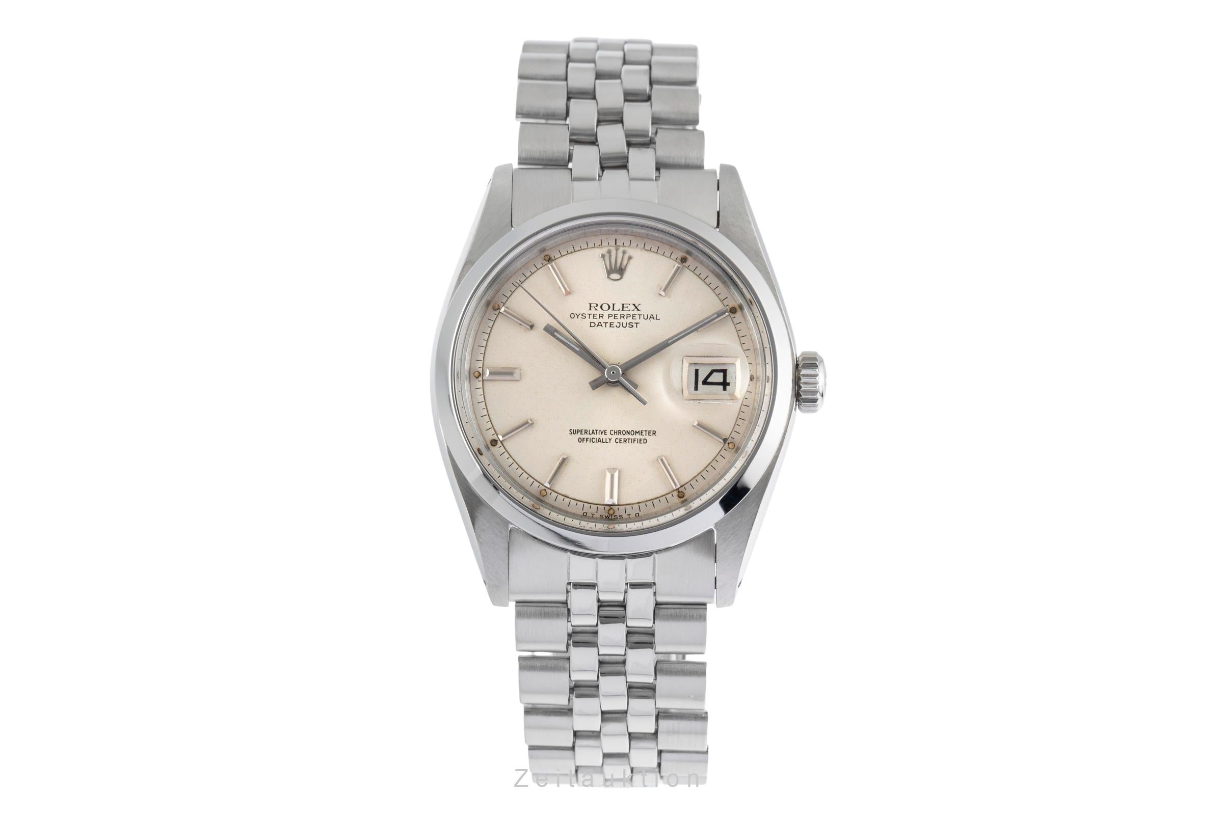Rolex Datejust 36 Automatik Edelstahl Oyster Perpetual Ref. 1600 Vintage  [2502387]