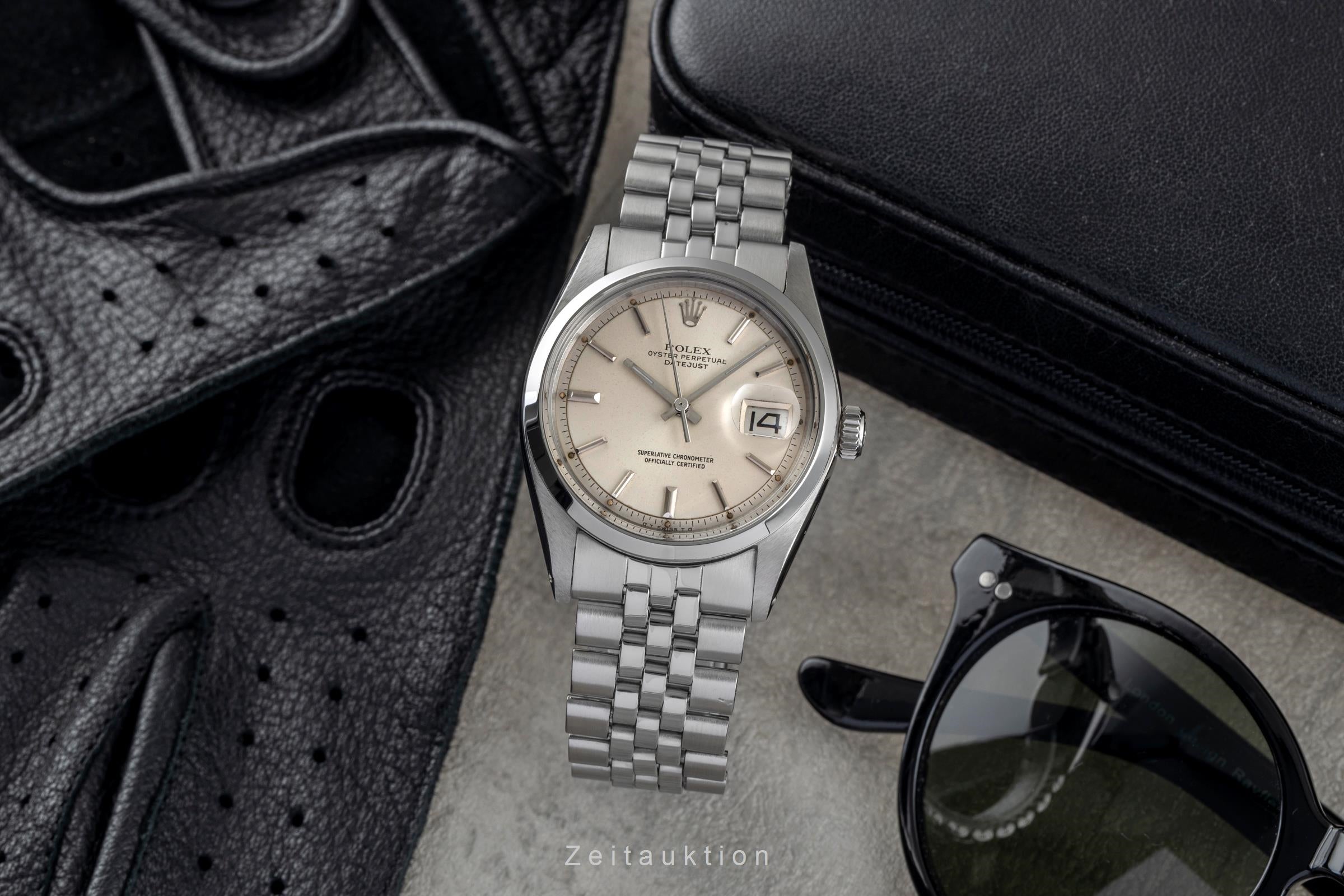 Rolex Datejust 36 Automatik Edelstahl Oyster Perpetual Ref. 1600 Vintage  [2502387]