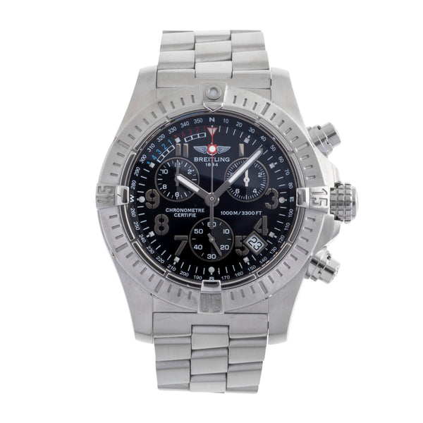 Breitling Avenger Seawolf Chronograph Stahl Quarz Herrenuhr Ref. A73390-208  [2502389]