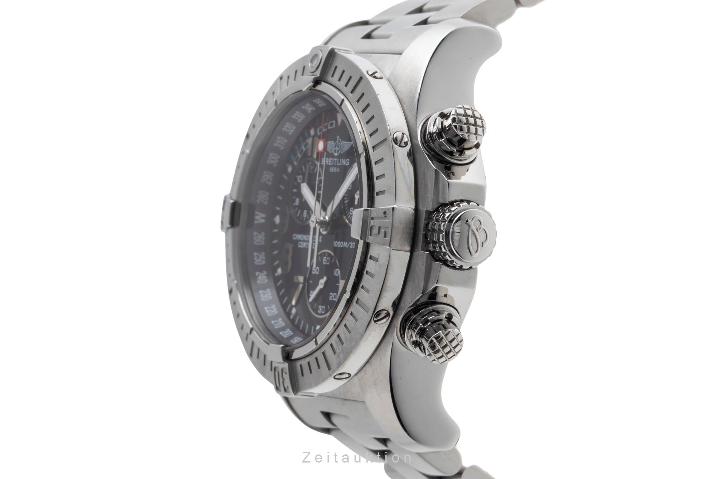 Breitling Avenger Seawolf Chronograph Stahl Quarz Herrenuhr Ref. A73390-208  [2502389]