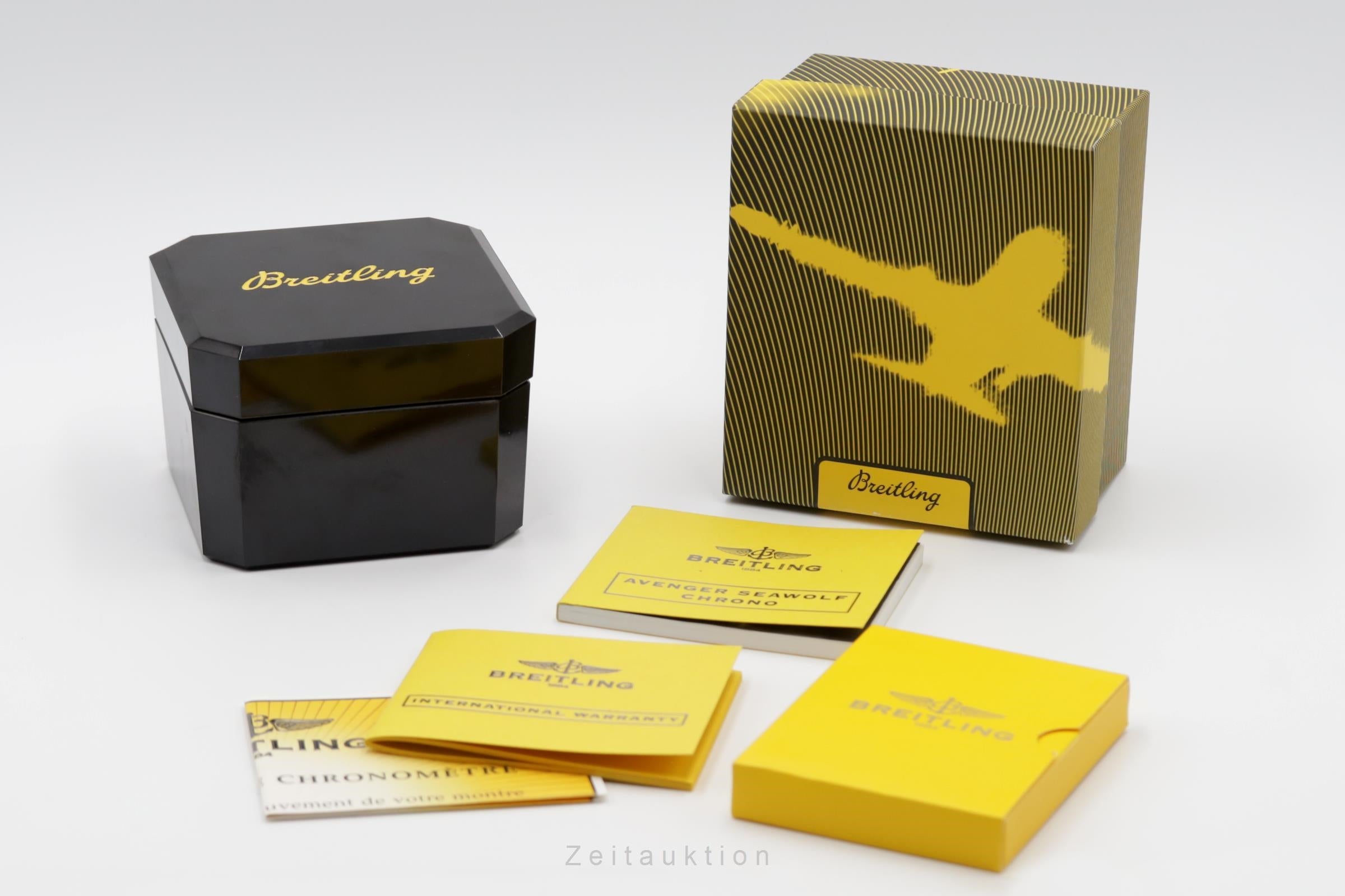 Breitling Avenger Seawolf Chronograph Stahl Quarz Herrenuhr Ref. A73390-208  [2502389]