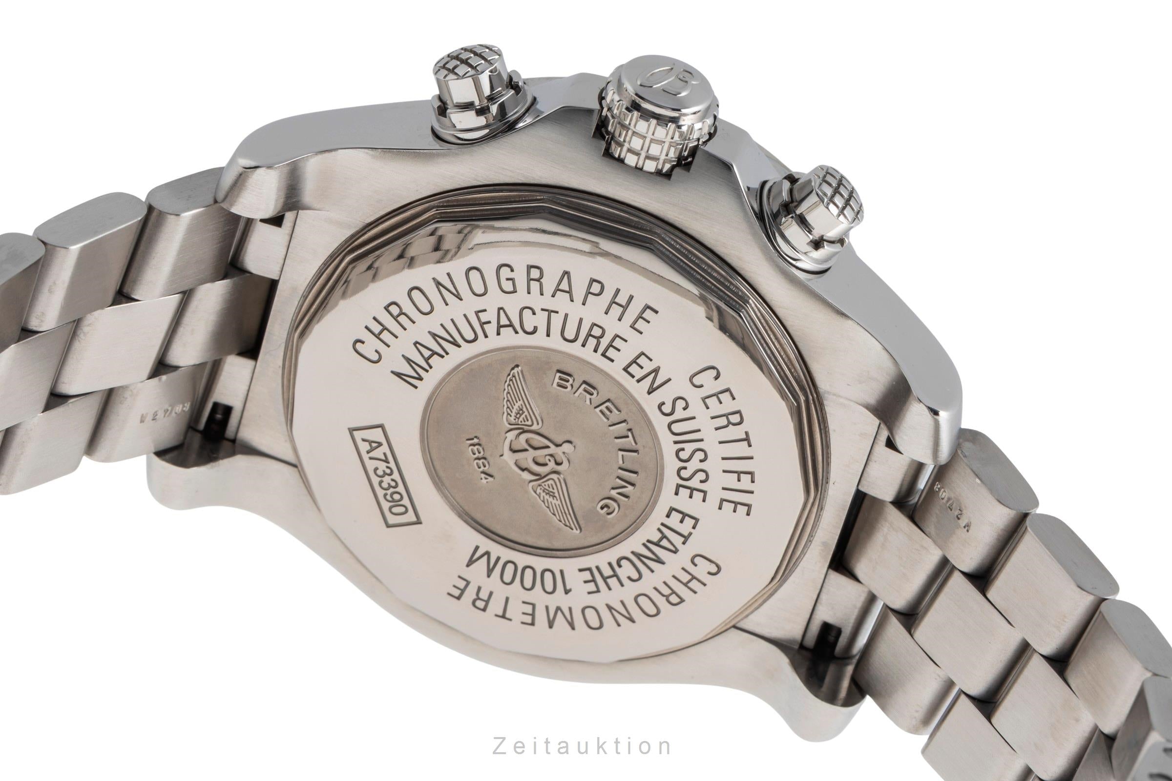 Breitling Avenger Seawolf Chronograph Stahl Quarz Herrenuhr Ref. A73390-208  [2502389]