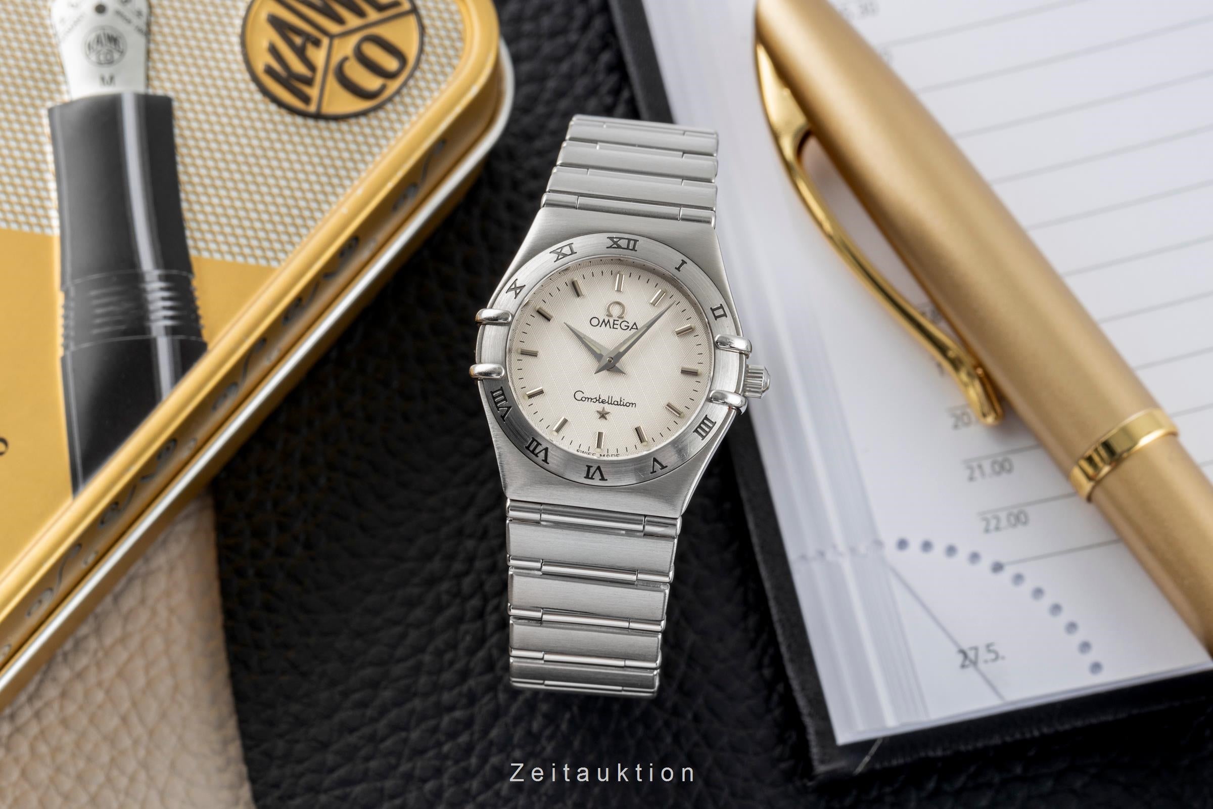 Omega Constellation steel quartz women's watch 1572.32.00  [2502390]