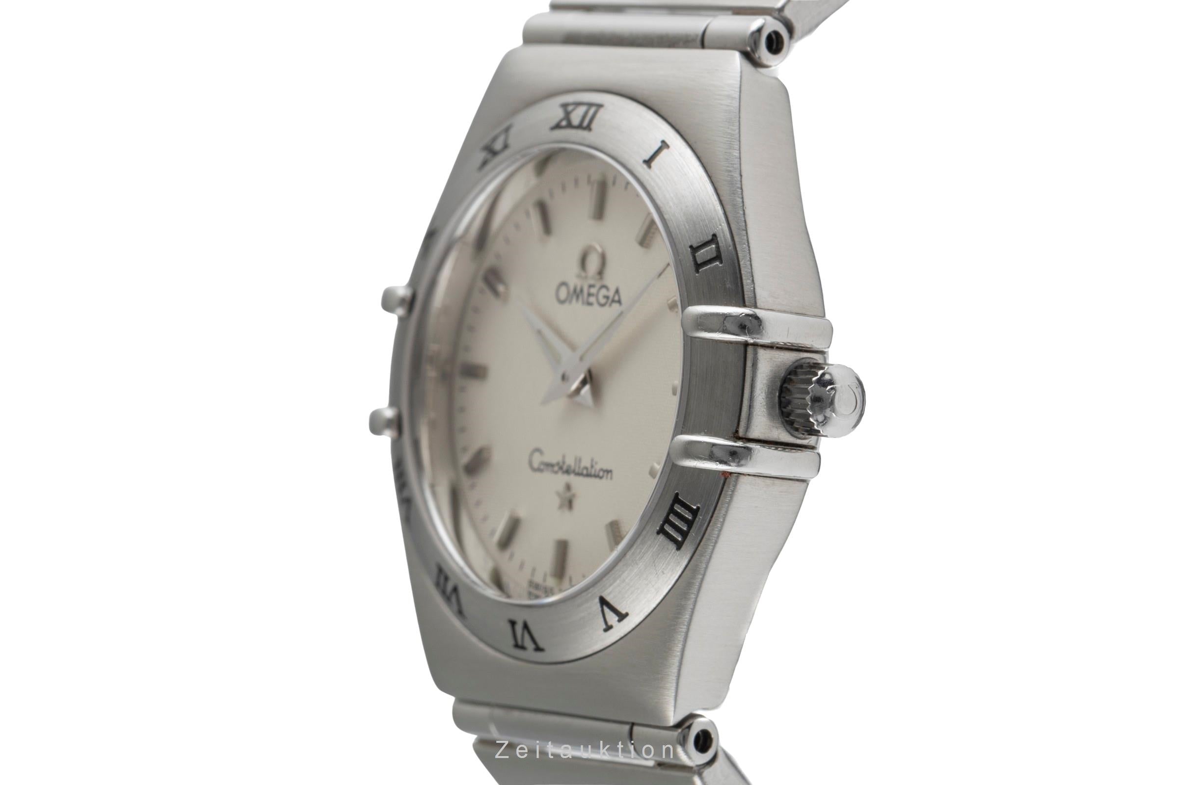 Omega Constellation steel quartz women's watch 1572.32.00  [2502390]