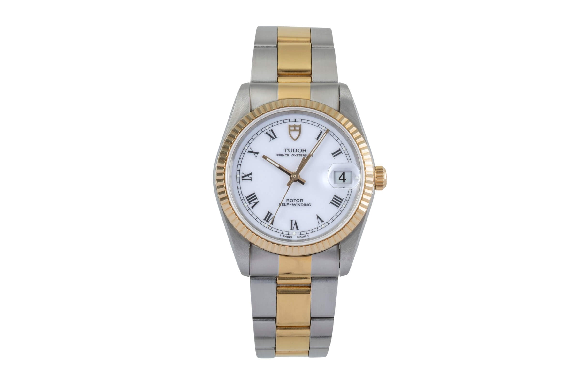 Tudor Oysterdate acciaio / oro automatismo orologio da uomo 74033  [2502393]