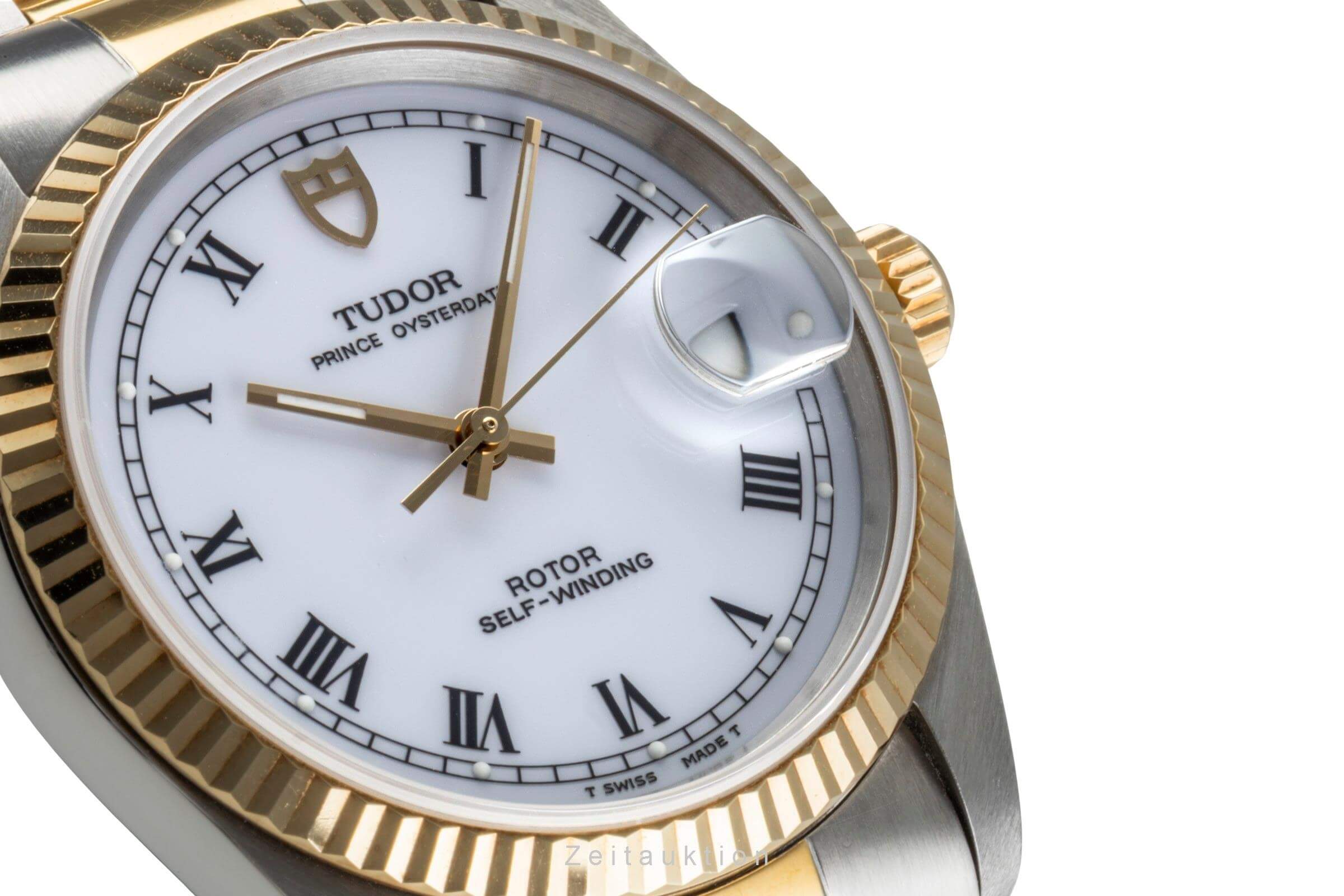 Tudor Oysterdate acciaio / oro automatismo orologio da uomo 74033  [2502393]