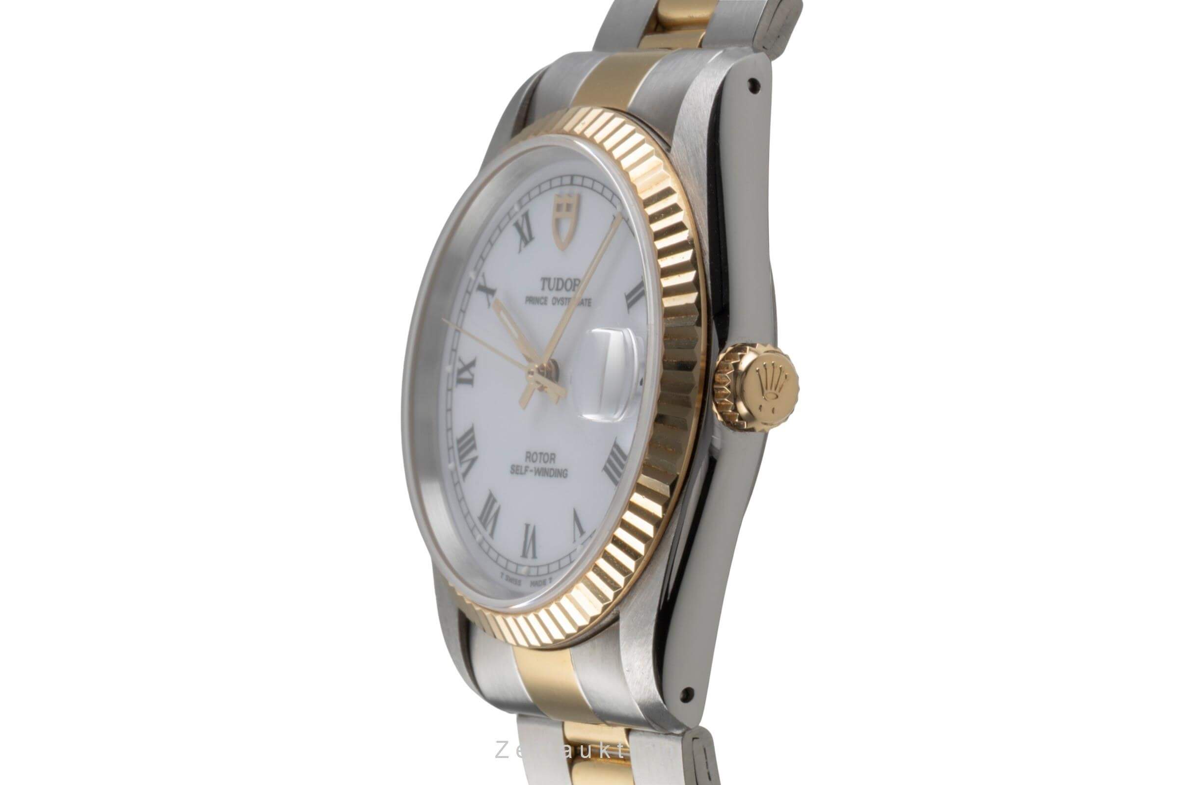 Tudor Oysterdate acciaio / oro automatismo orologio da uomo 74033  [2502393]