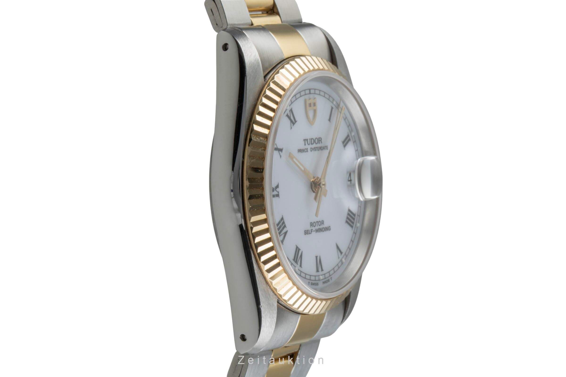 Tudor Oysterdate acciaio / oro automatismo orologio da uomo 74033  [2502393]