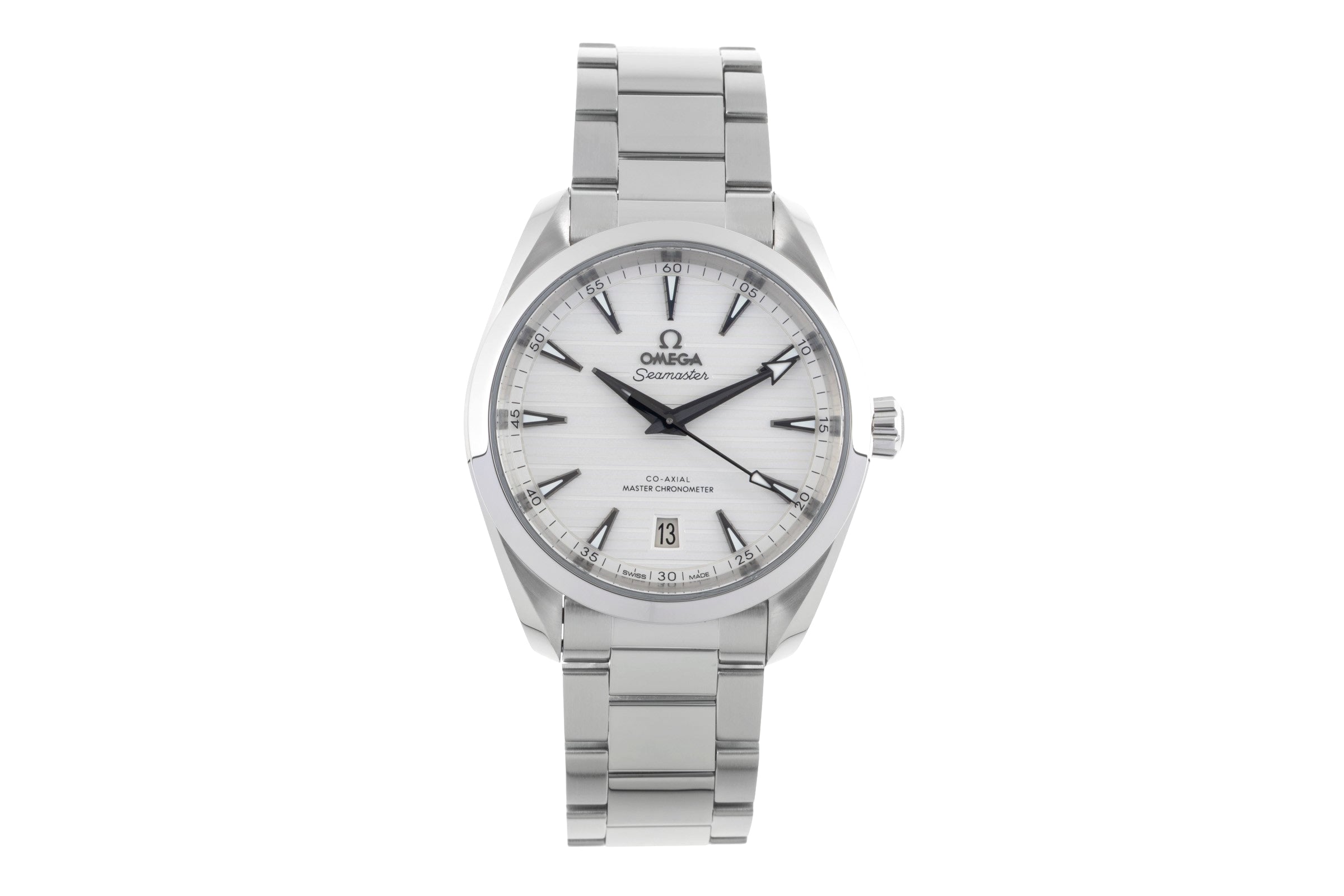 Omega Seamaster steel automatic men's watch 220.10.38.20.02.001 LP: 6800EUR  [2502394]