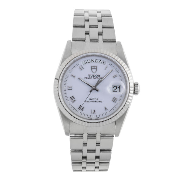 Tudor Date-Day acero / oro blanco automático reloj para caballeros 76214  [2502396]