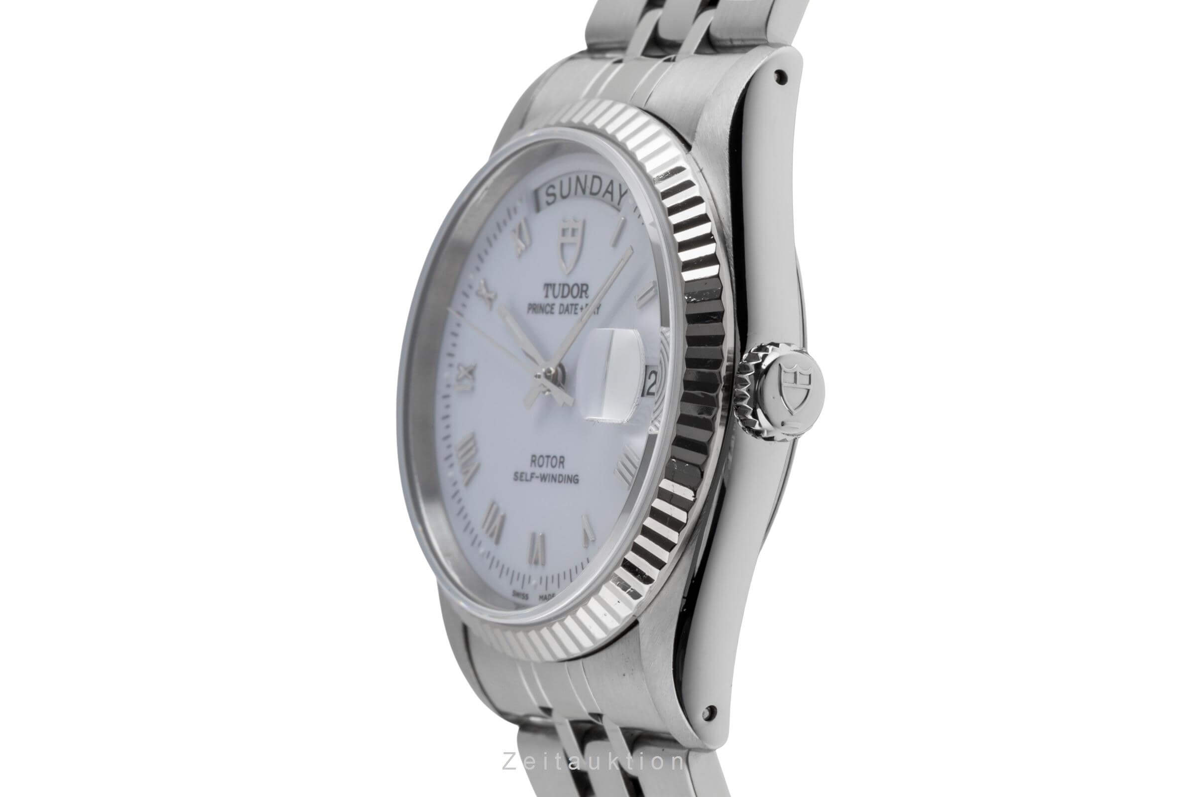 Tudor Date-Day acero / oro blanco automático reloj para caballeros 76214  [2502396]