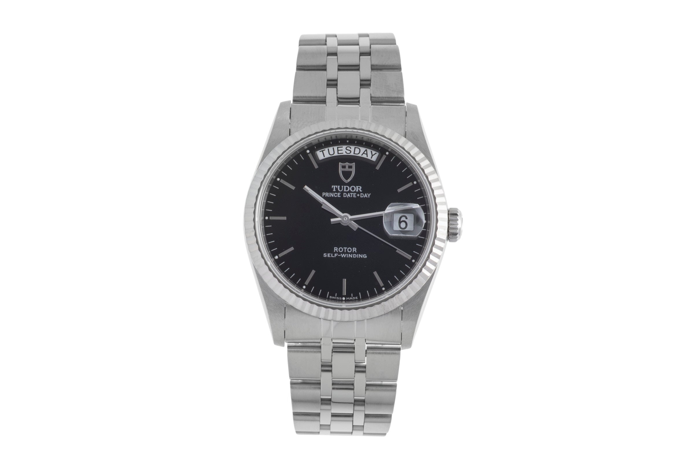 Tudor Date-Day acero / oro blanco automático reloj para caballeros 76214  [2502397]