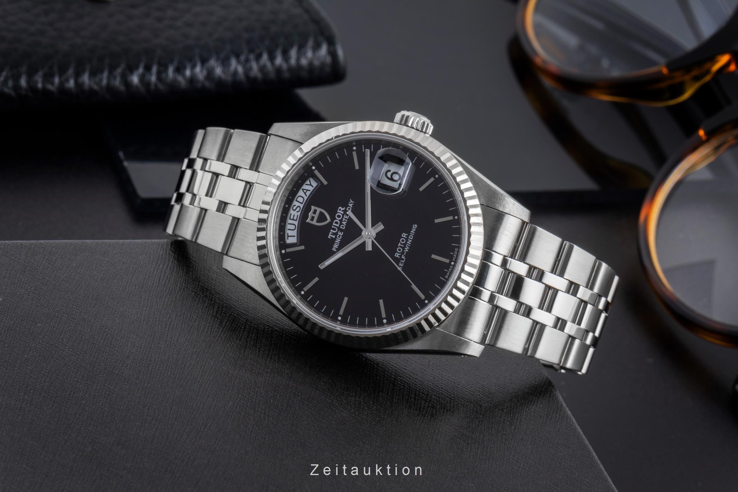 Tudor Date-Day acero / oro blanco automático reloj para caballeros 76214  [2502397]