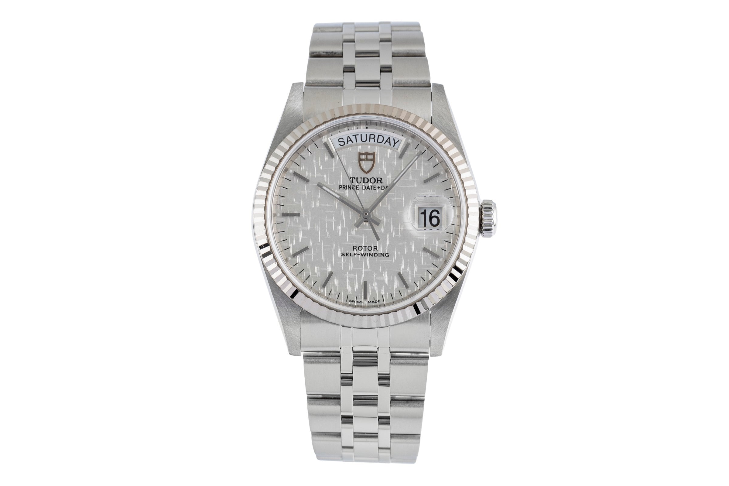 Tudor Date-Day acero / oro blanco automático reloj para caballeros 76214  [2502398]