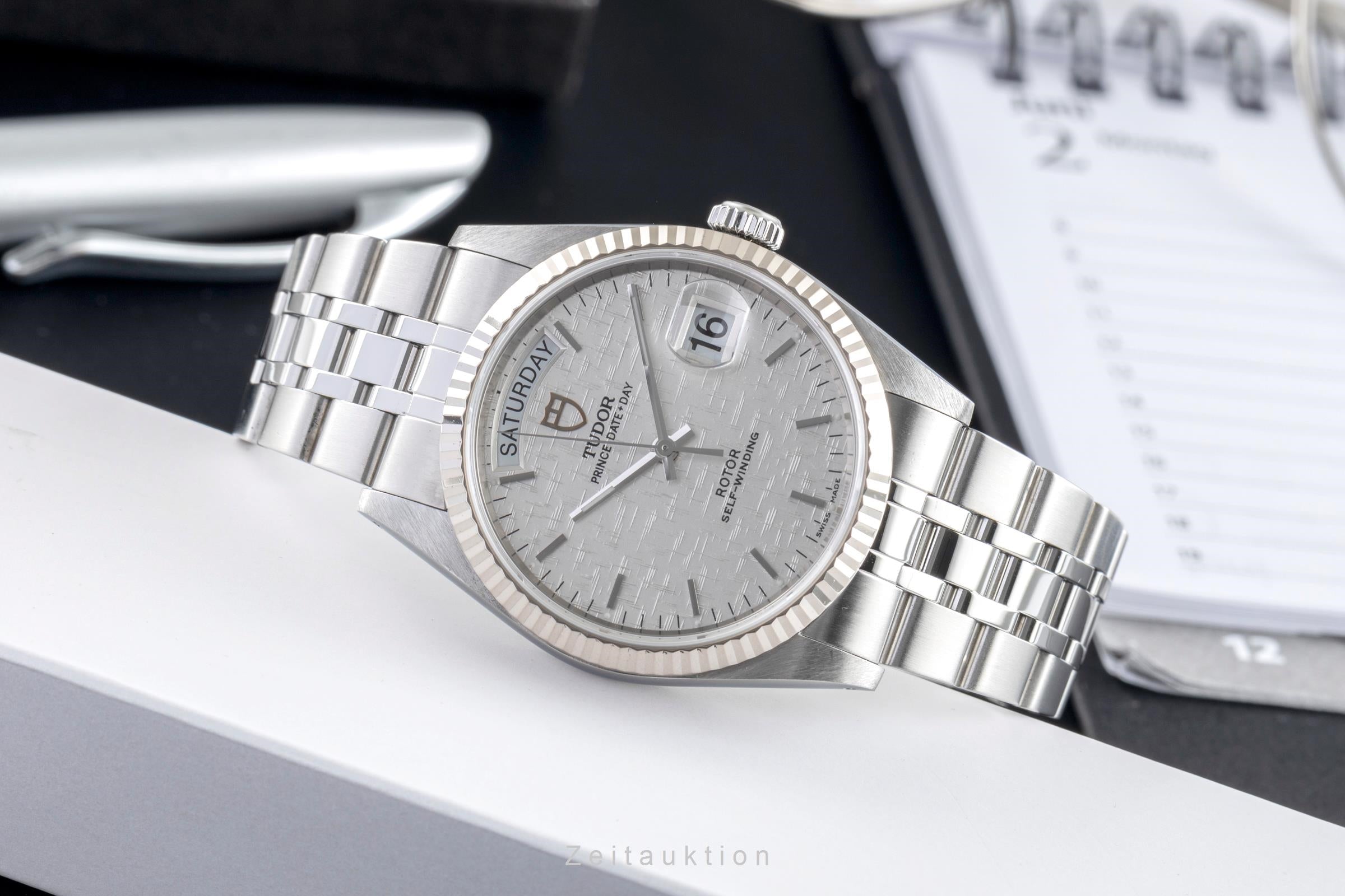 Tudor Date-Day acero / oro blanco automático reloj para caballeros 76214  [2502398]