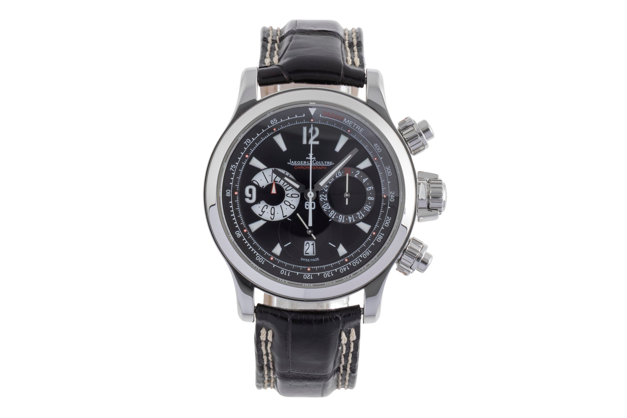 Jaeger LeCoultre Master Chronograph cronógrafo acero automático reloj para caballeros Q1758470   146.8.25  [2502401]