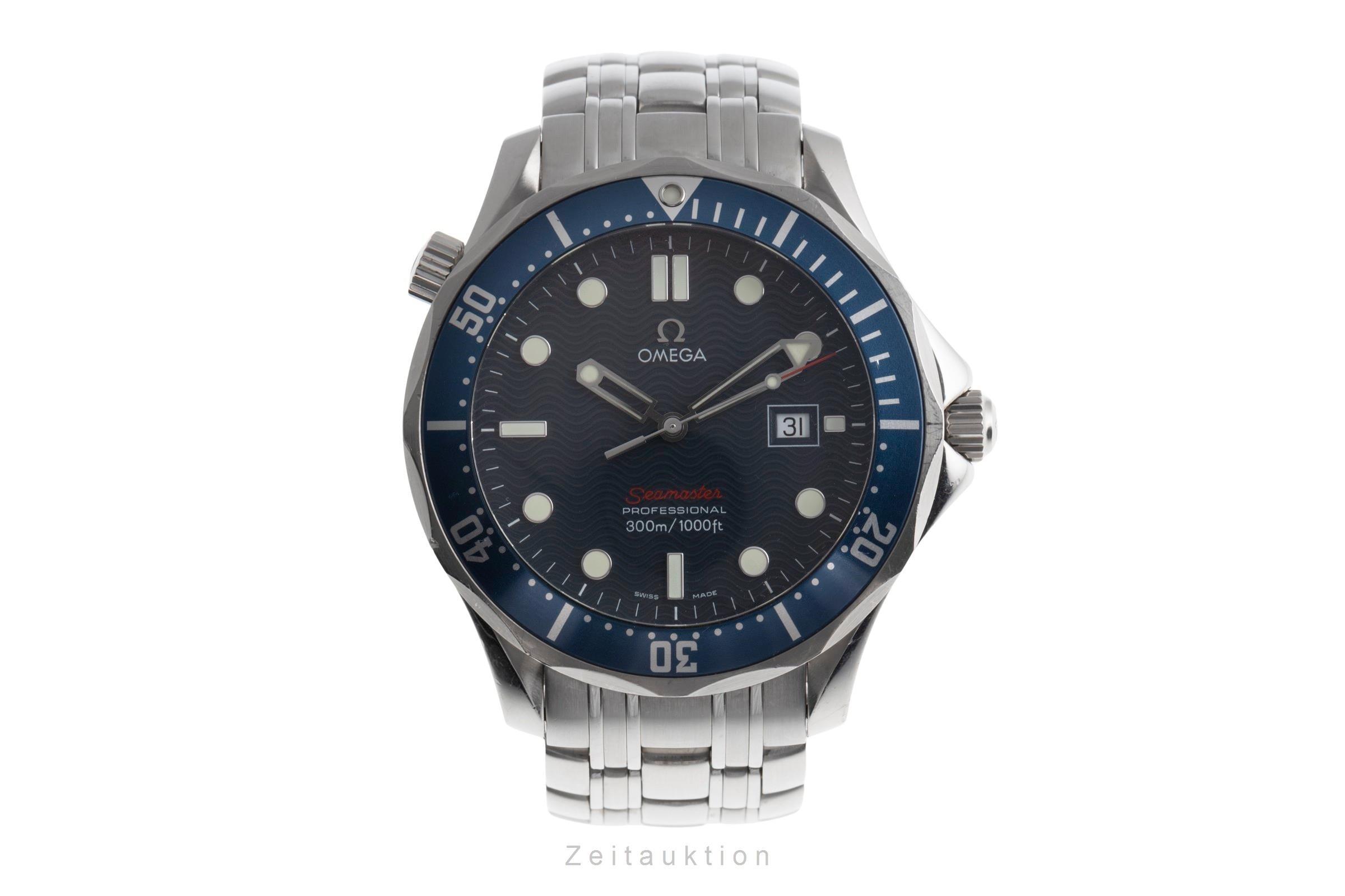 Omega Seamaster "Red" Professional Diver 300M Edelstahl Herrenuhr Ref 2221.80.00 [2502403]