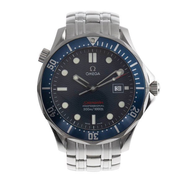 Omega Seamaster "Red" Professional Diver 300M Edelstahl Herrenuhr Ref 2221.80.00 [2502403]