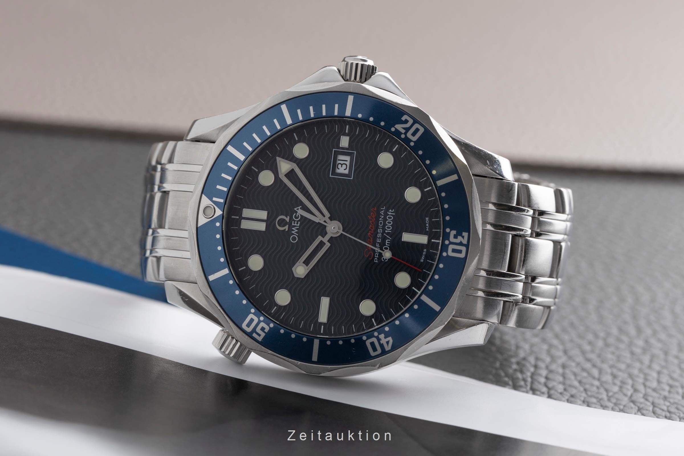 Omega Seamaster "Red" Professional Diver 300M Edelstahl Herrenuhr Ref 2221.80.00 [2502403]