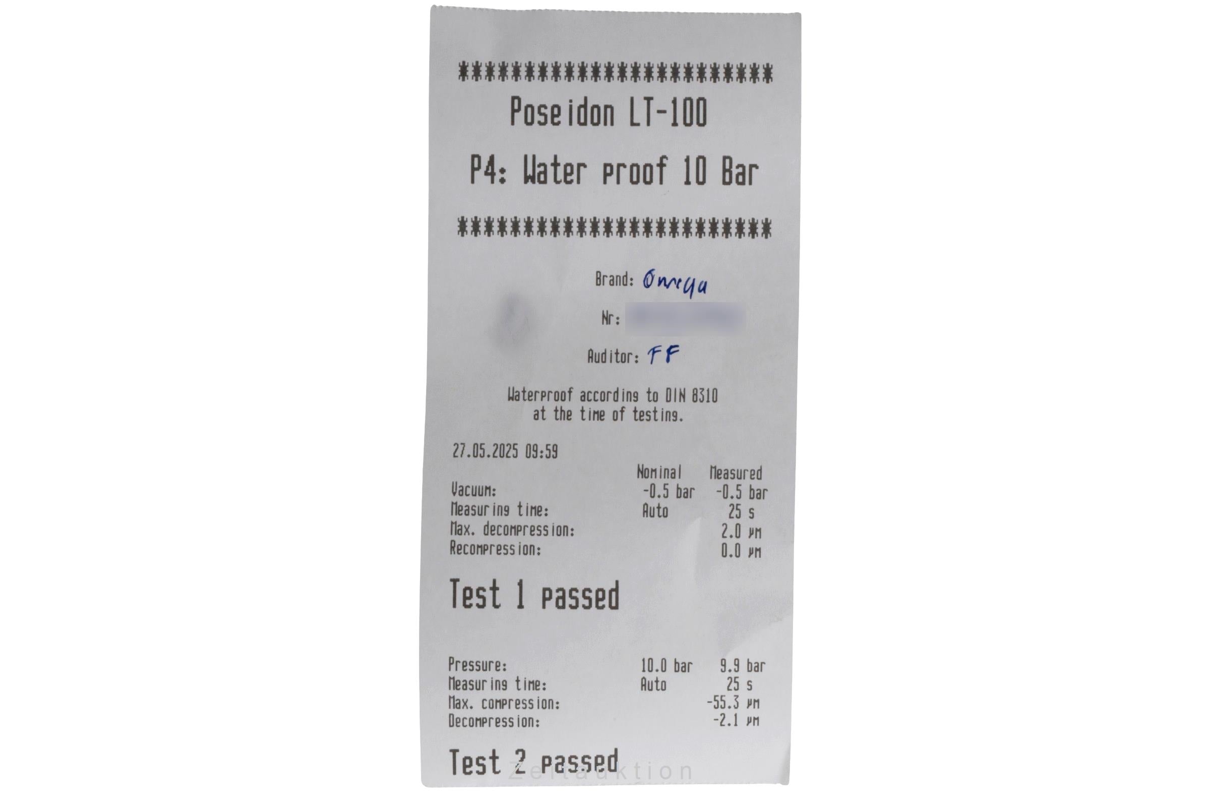 Omega Seamaster "Red" Professional Diver 300M Edelstahl Herrenuhr Ref 2221.80.00 [2502403]