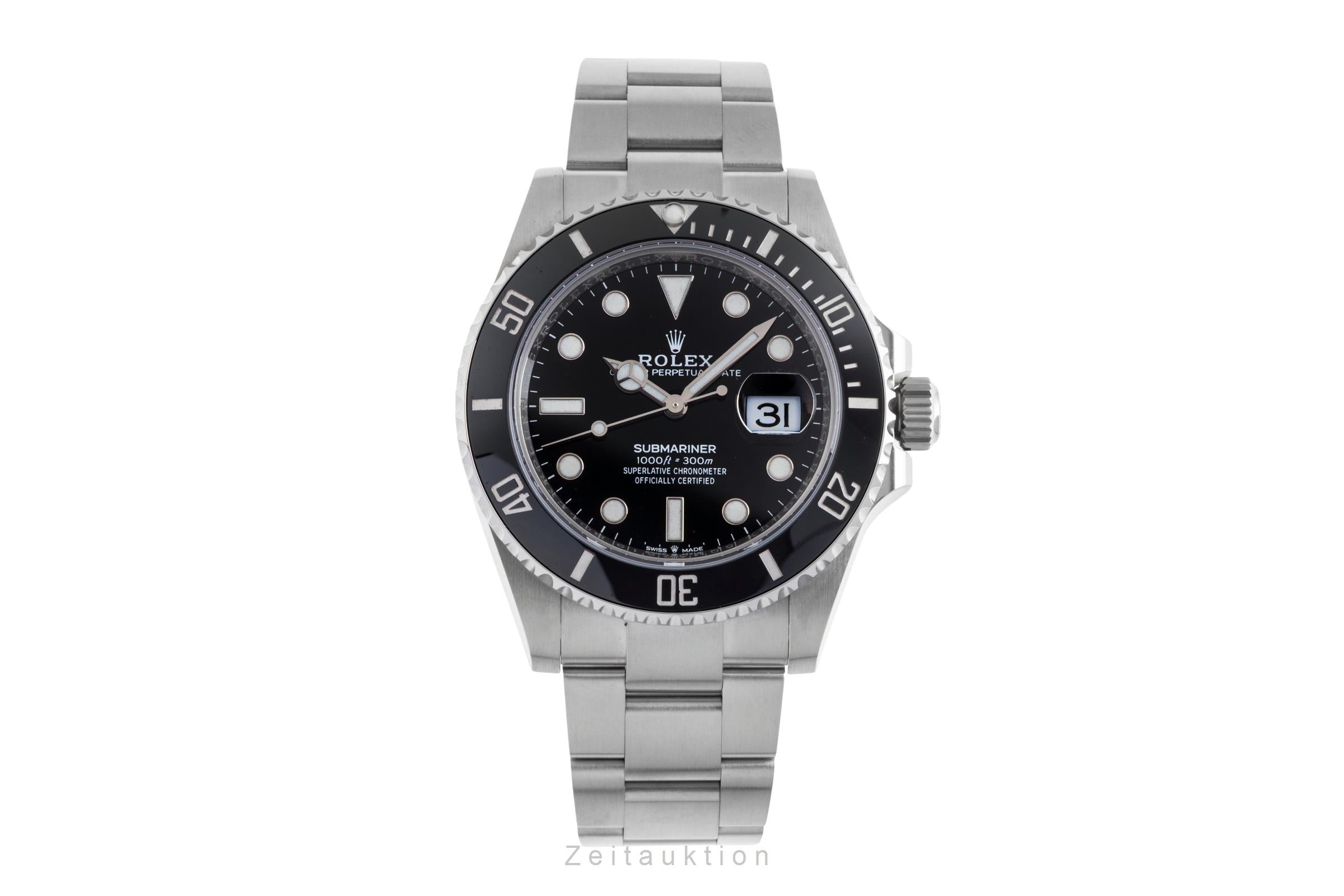 Rolex Submariner acero automático reloj para caballeros 126610LN  [2502405]