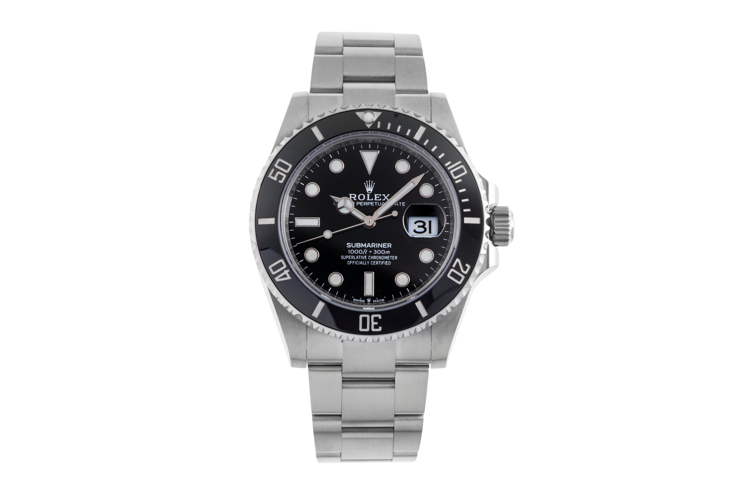 Rolex Submariner acero automático reloj para caballeros 126610LN  [2502405]