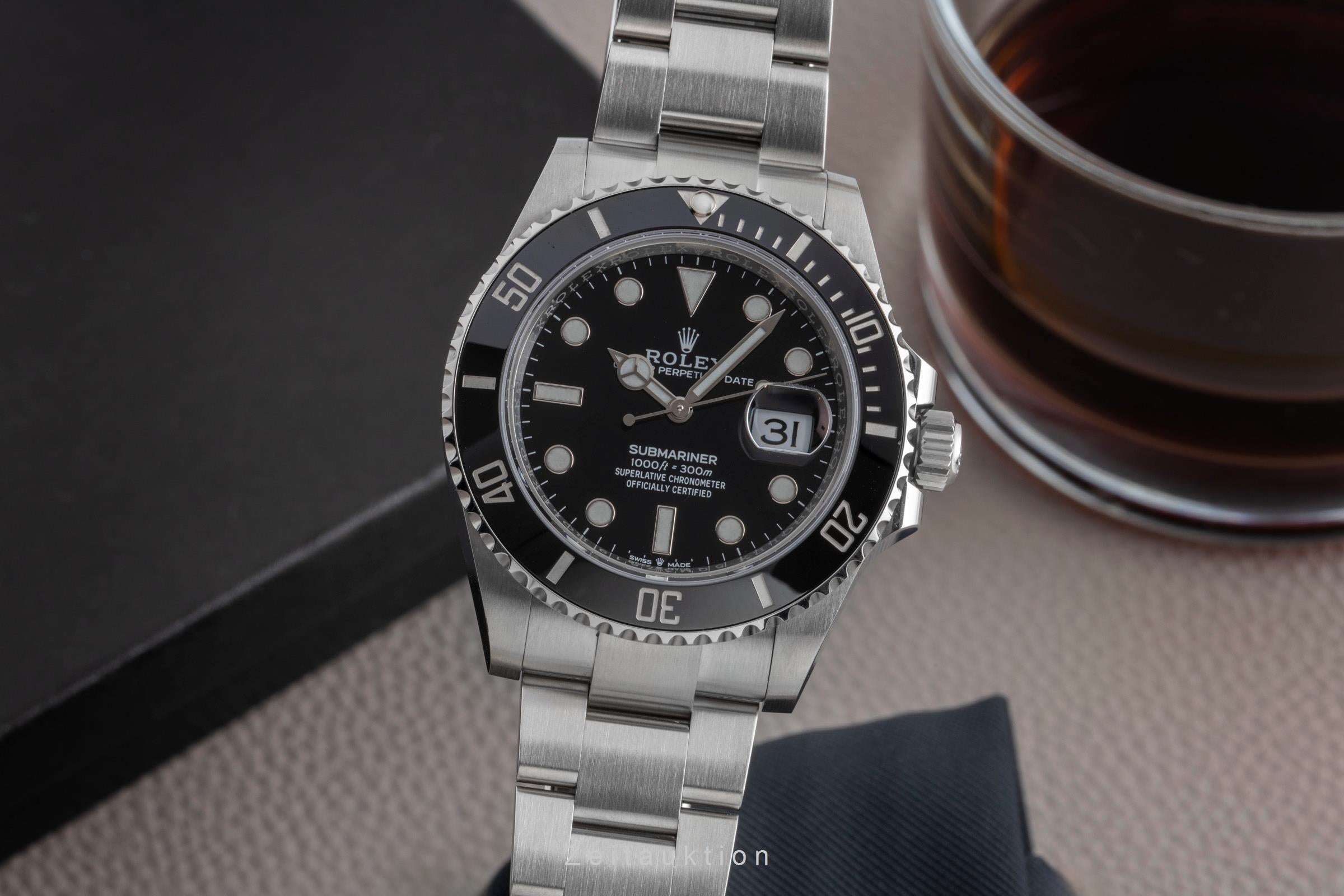 Rolex Submariner acero automático reloj para caballeros 126610LN  [2502405]