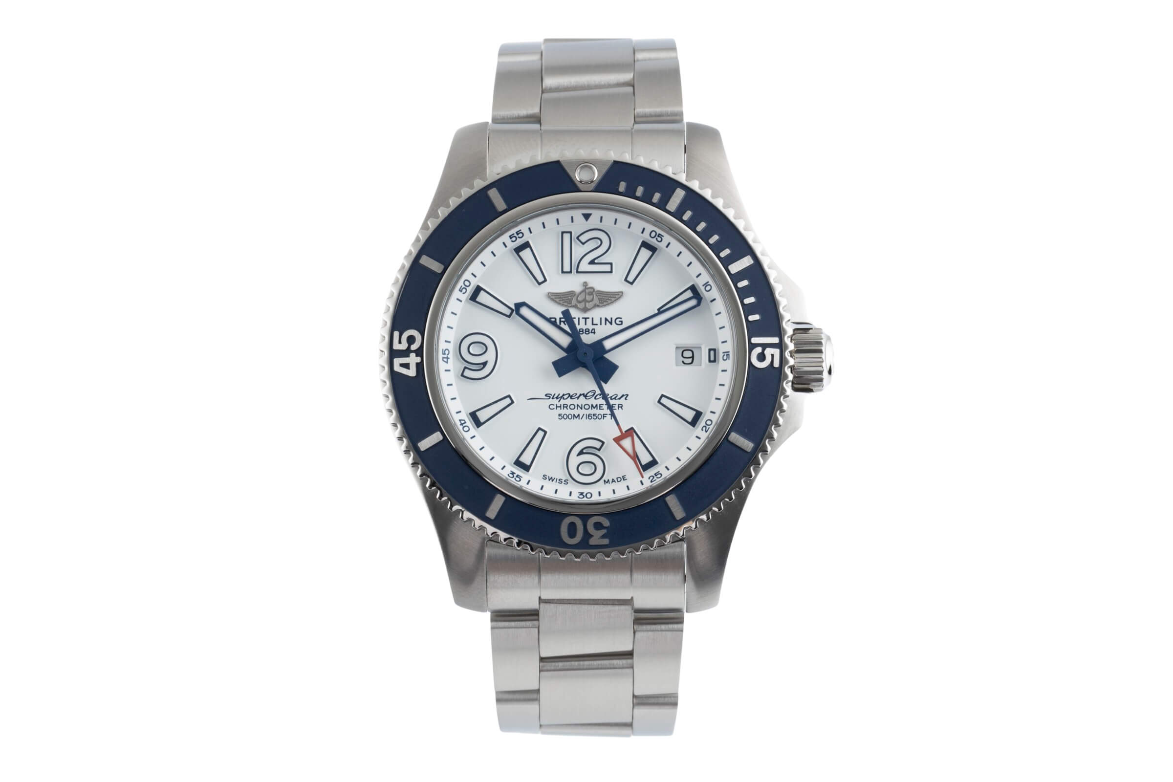 Breitling Superocean steel automatic men's watch A17366D81A1A1  [2502406]