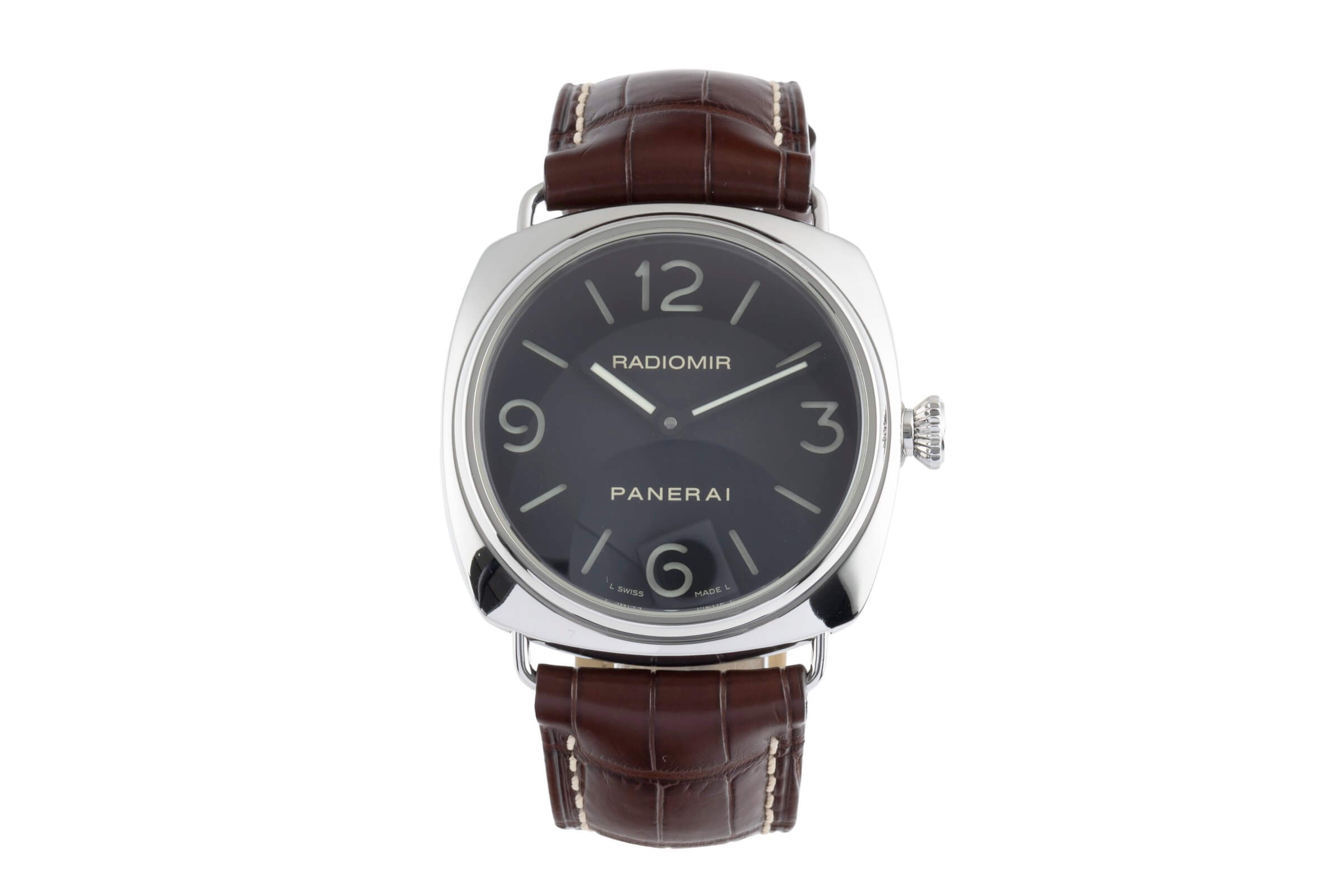 Panerai Radiomir acciaio carica manuale orologio da uomo PAM00210	  [2502407]