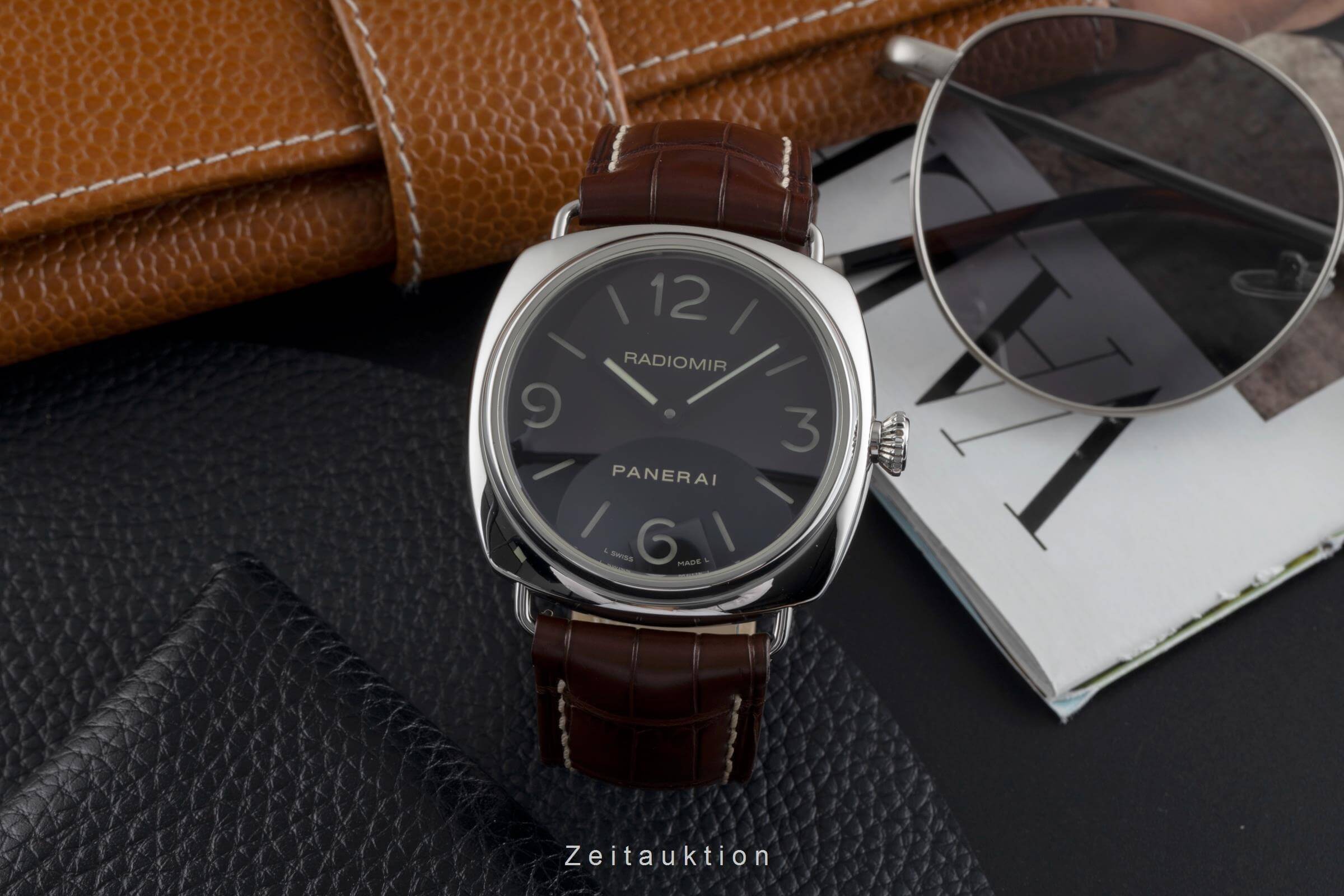 Panerai Radiomir acciaio carica manuale orologio da uomo PAM00210	  [2502407]