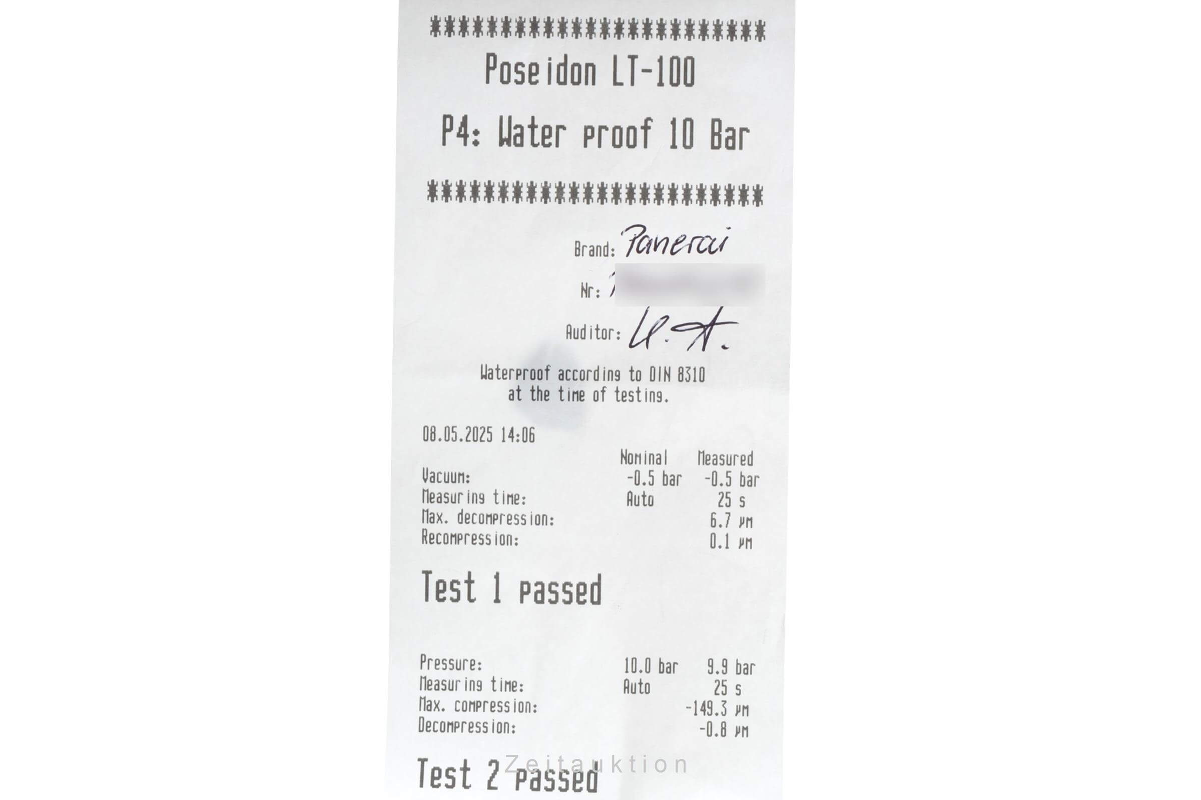 Panerai Radiomir acciaio carica manuale orologio da uomo PAM00210	  [2502407]