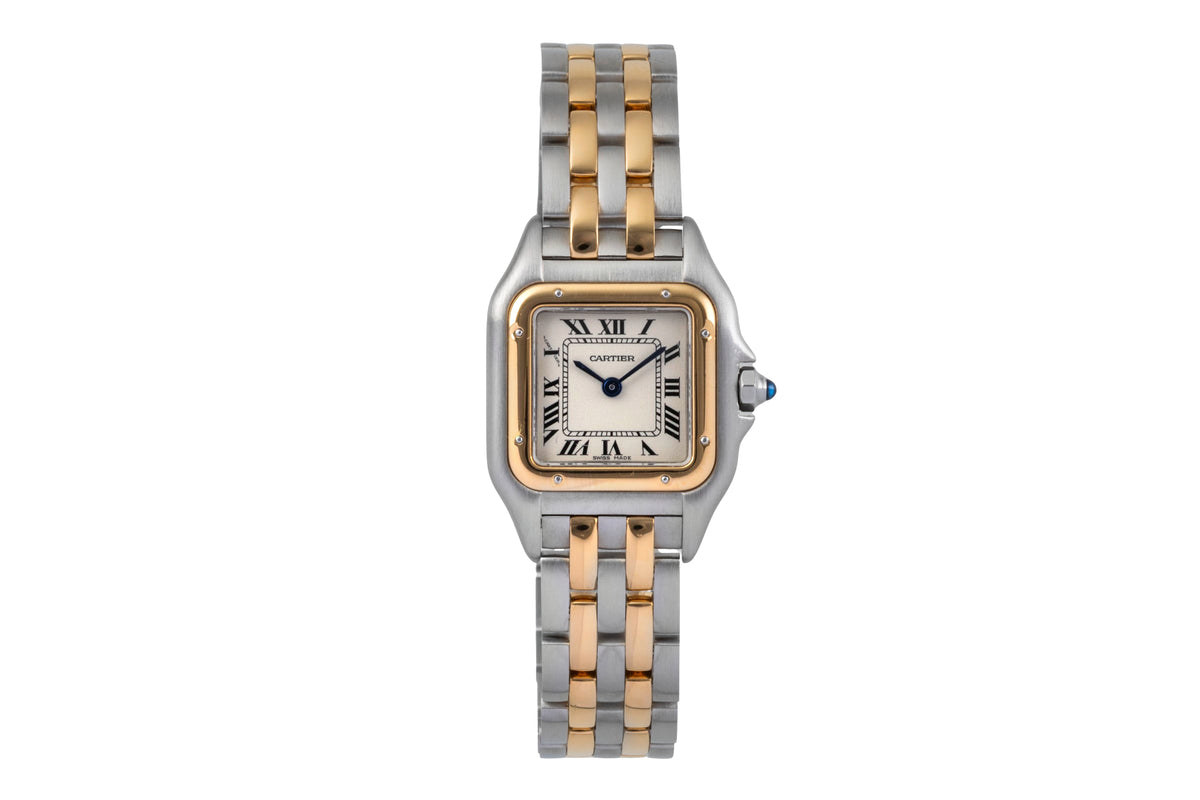Cartier Panthere steel / gold quartz women's watch 84083242  [2502409]