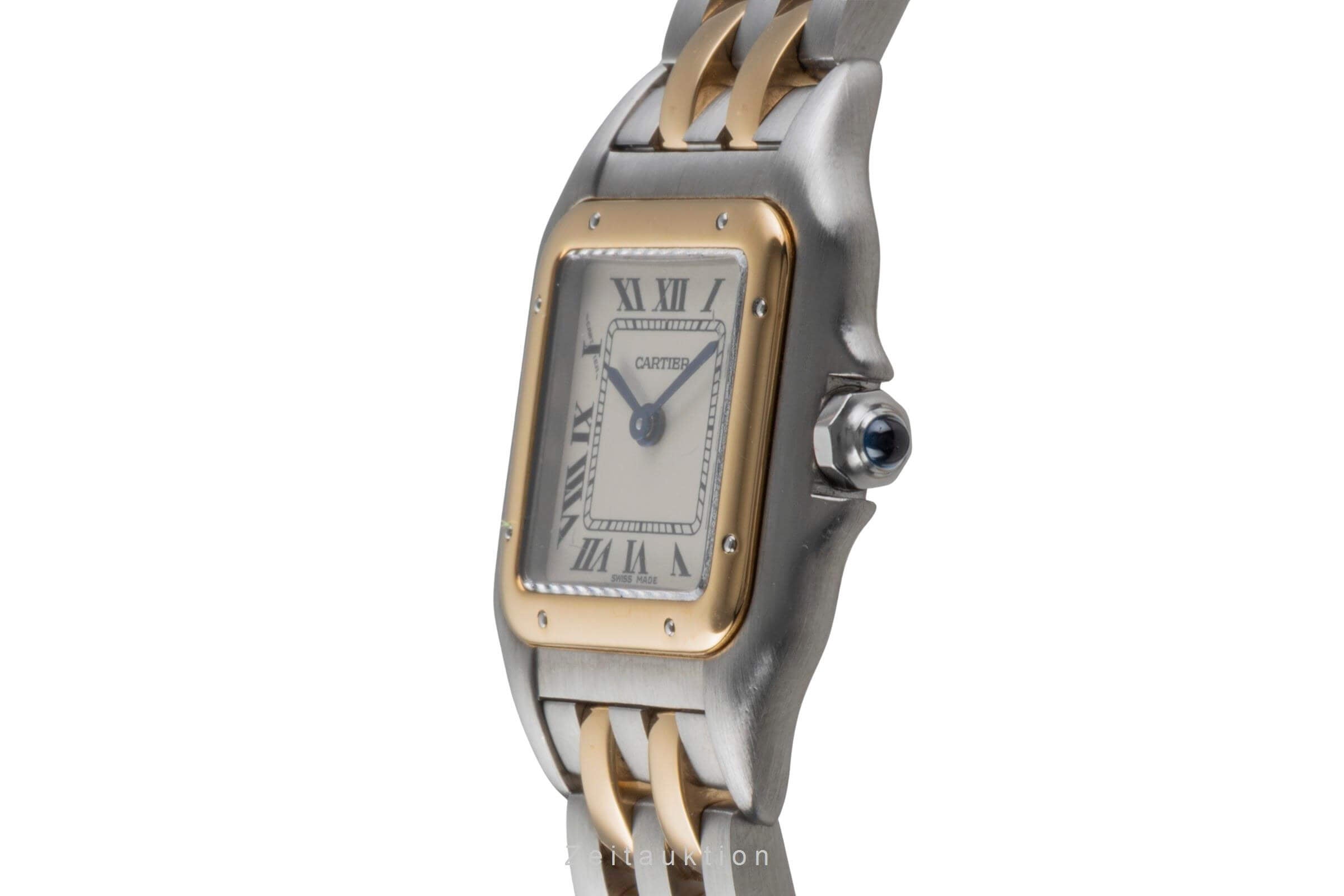 Cartier Panthere acciaio / oro quarzo orologio da donna 84083242  [2502409]