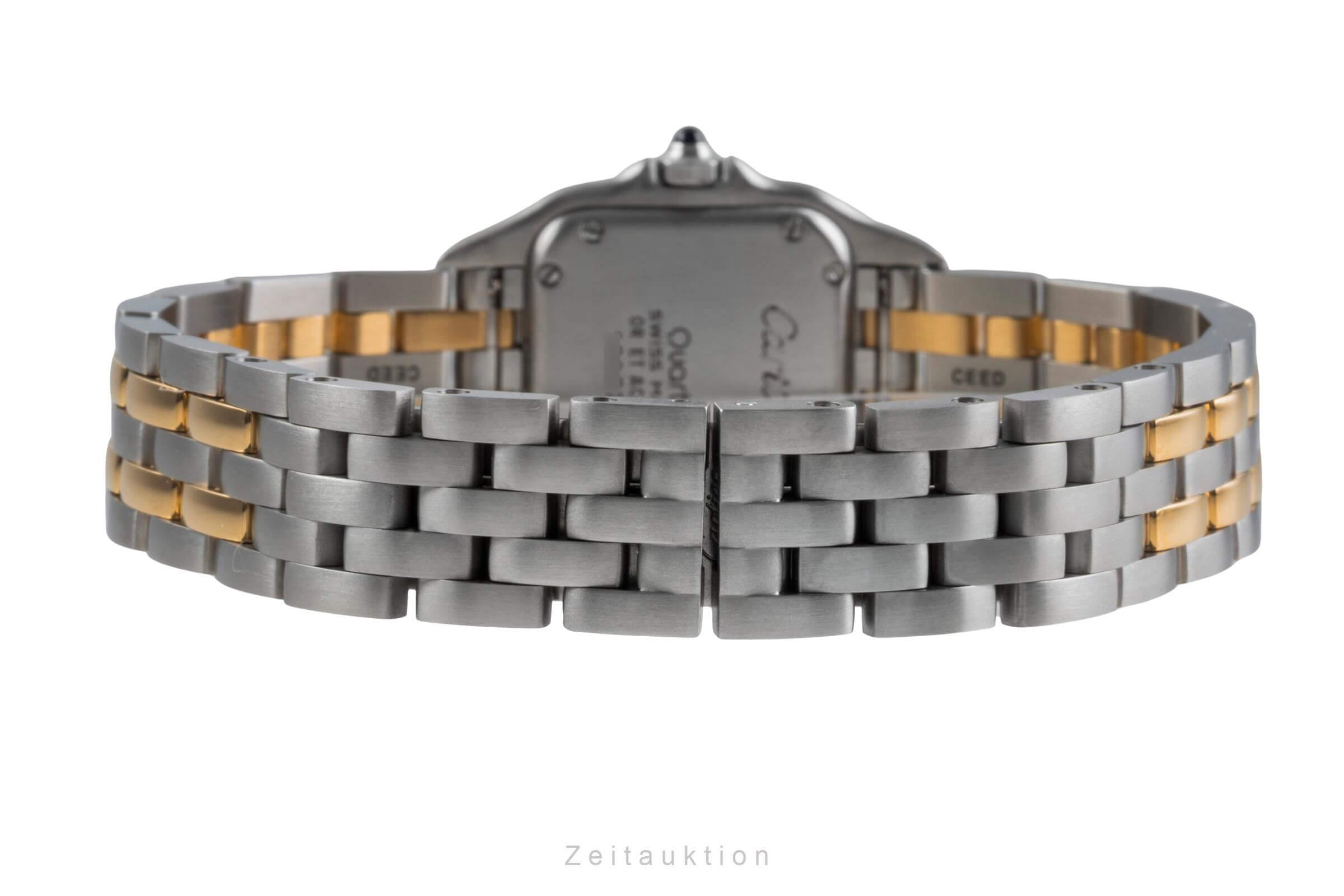 Cartier Panthere acciaio / oro quarzo orologio da donna 84083242  [2502409]