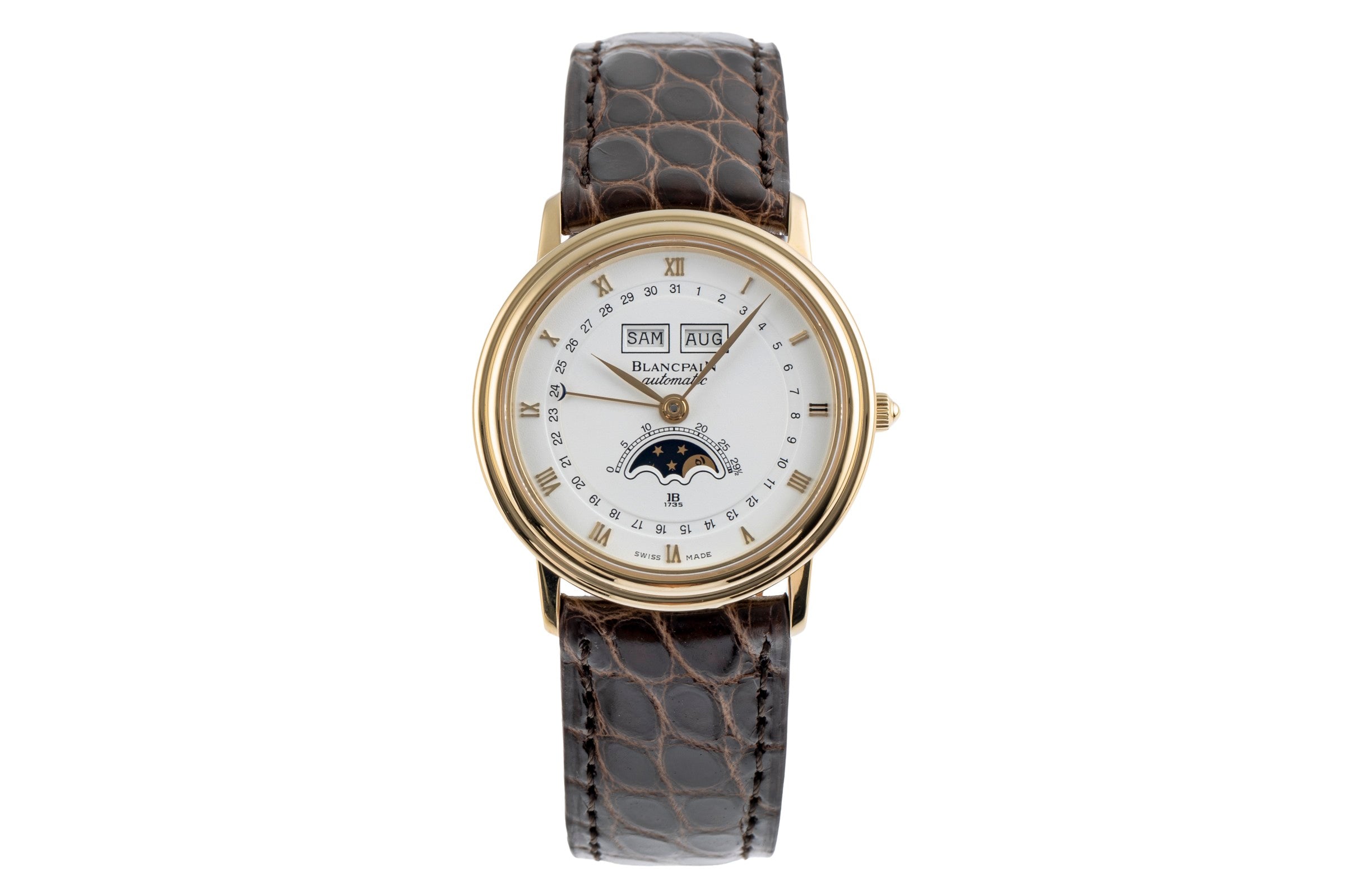 Blancpain Villeret 18 ct gold automatic men's watch 6595  [2502417]