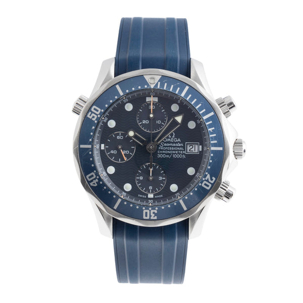 Omega Seamaster cronografo acciaio automatismo orologio da uomo 2599.80.00 LP: 9000EUR  [2502418]