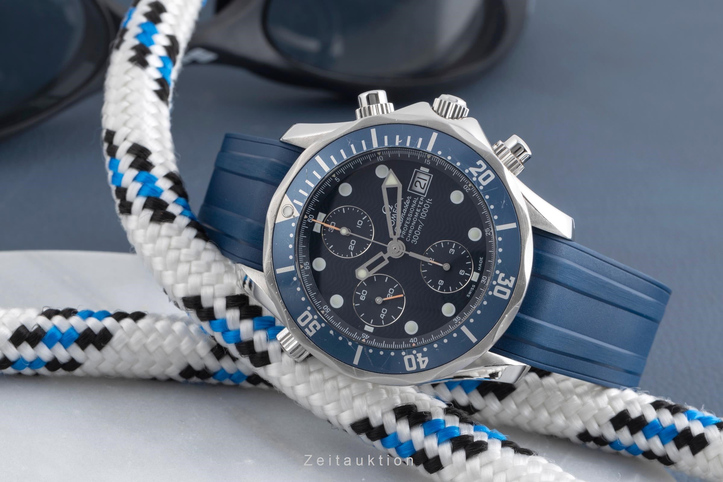 Omega Seamaster cronografo acciaio automatismo orologio da uomo 2599.80.00 LP: 9000EUR  [2502418]