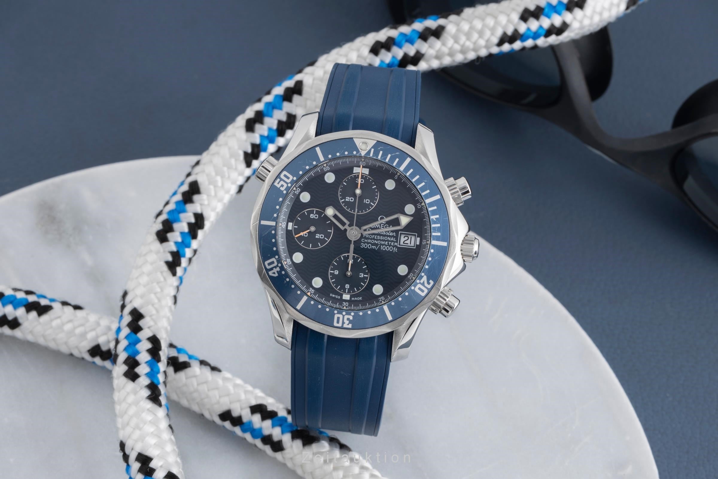 Omega Seamaster cronografo acciaio automatismo orologio da uomo 2599.80.00 LP: 9000EUR  [2502418]