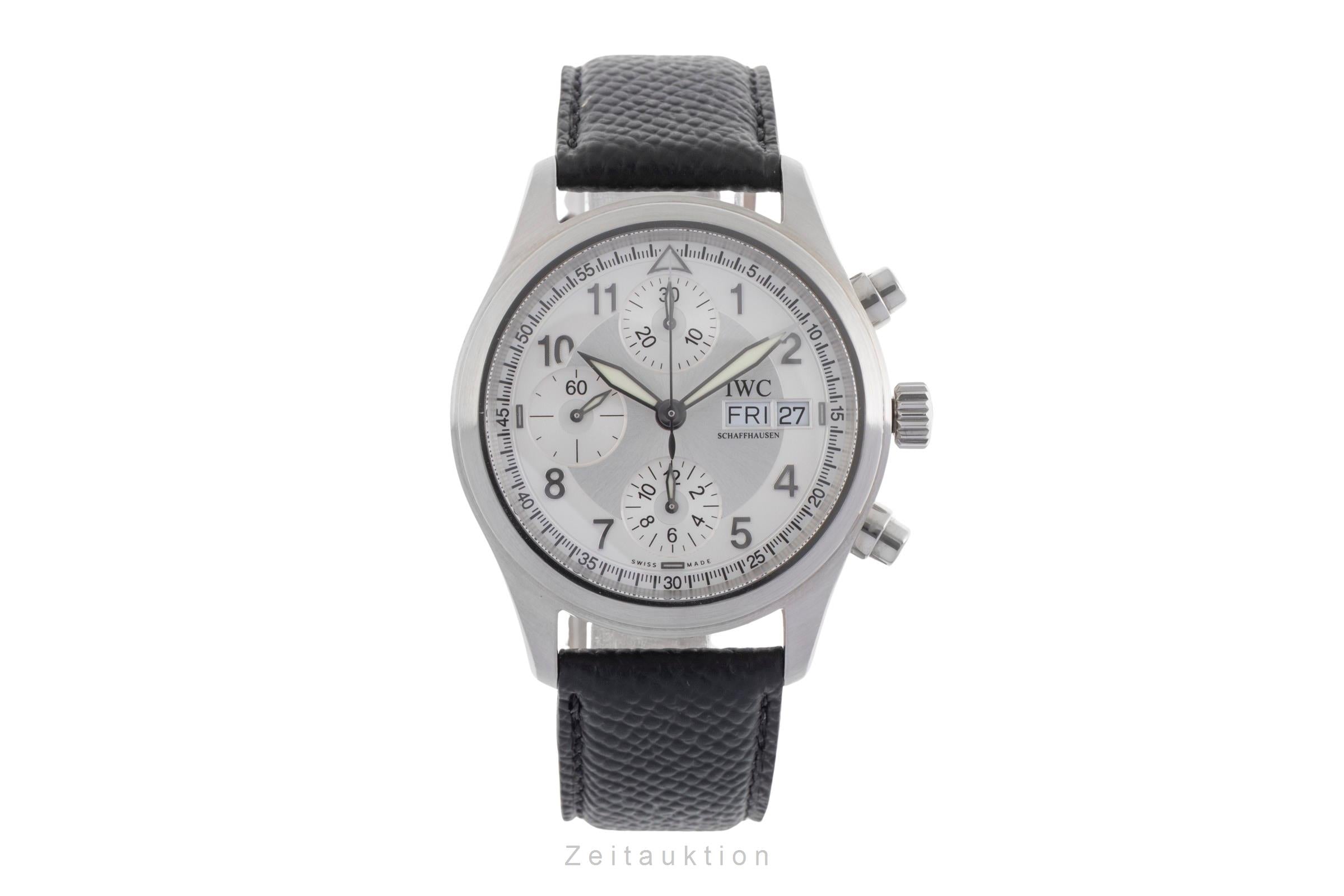 IWC Fliegerchronograph cronografo acciaio automatismo orologio da uomo IW370628  [2502421]