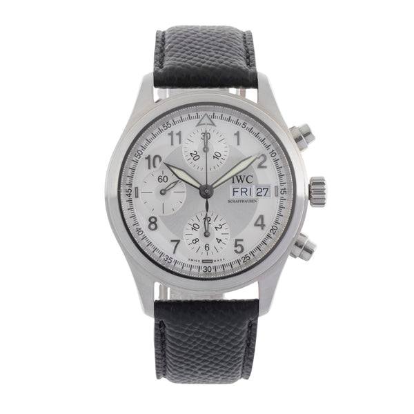 IWC Fliegerchronograph cronografo acciaio automatismo orologio da uomo IW370628  [2502421]