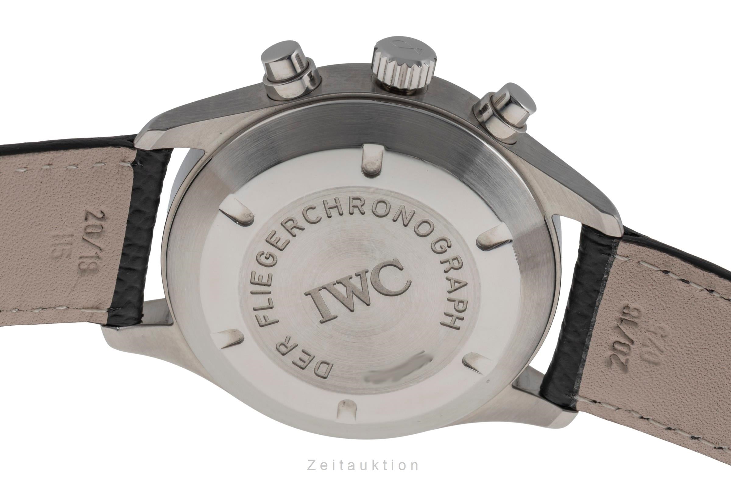 IWC Fliegerchronograph cronografo acciaio automatismo orologio da uomo IW370628  [2502421]