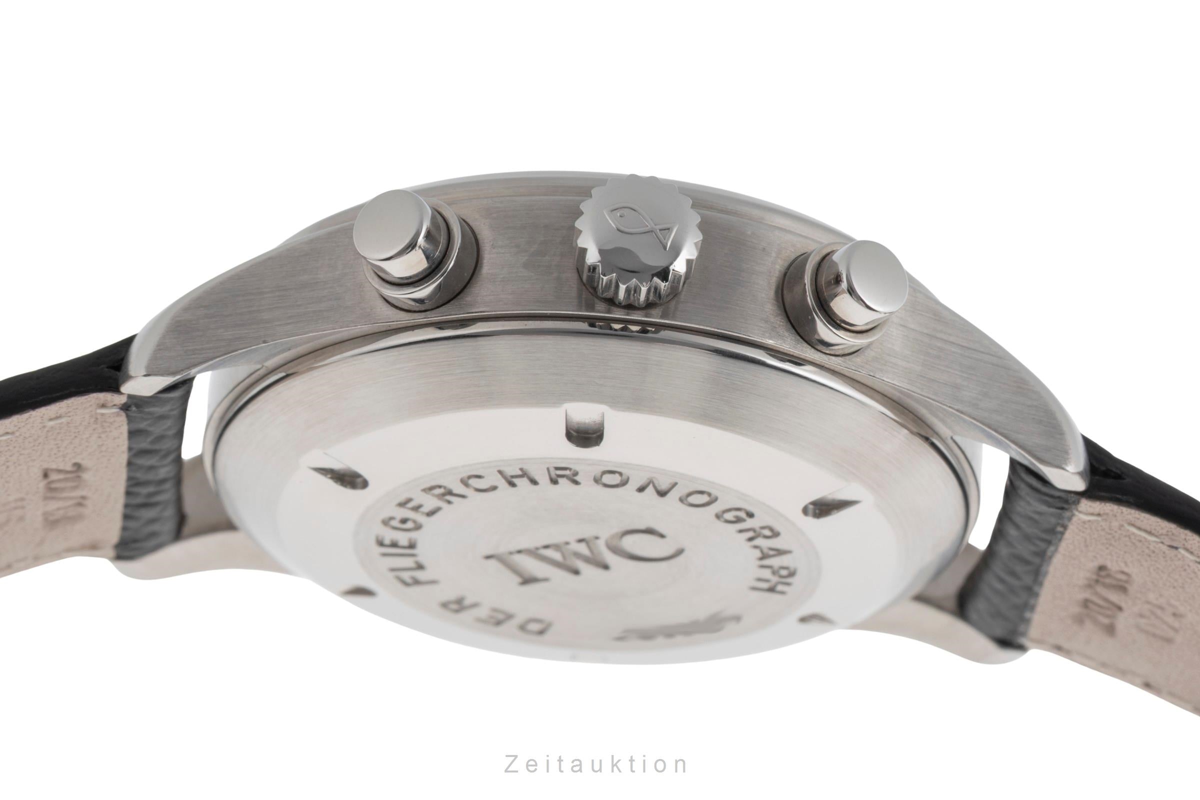 IWC Fliegerchronograph cronografo acciaio automatismo orologio da uomo IW370628  [2502421]