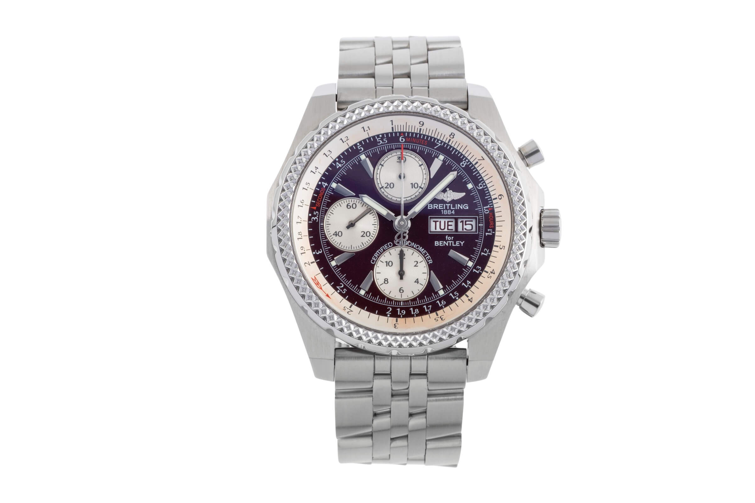 Breitling Bentley GT Chronograph Automatik Edelstahl Herrenuhr Ref. A13363 [2502430]