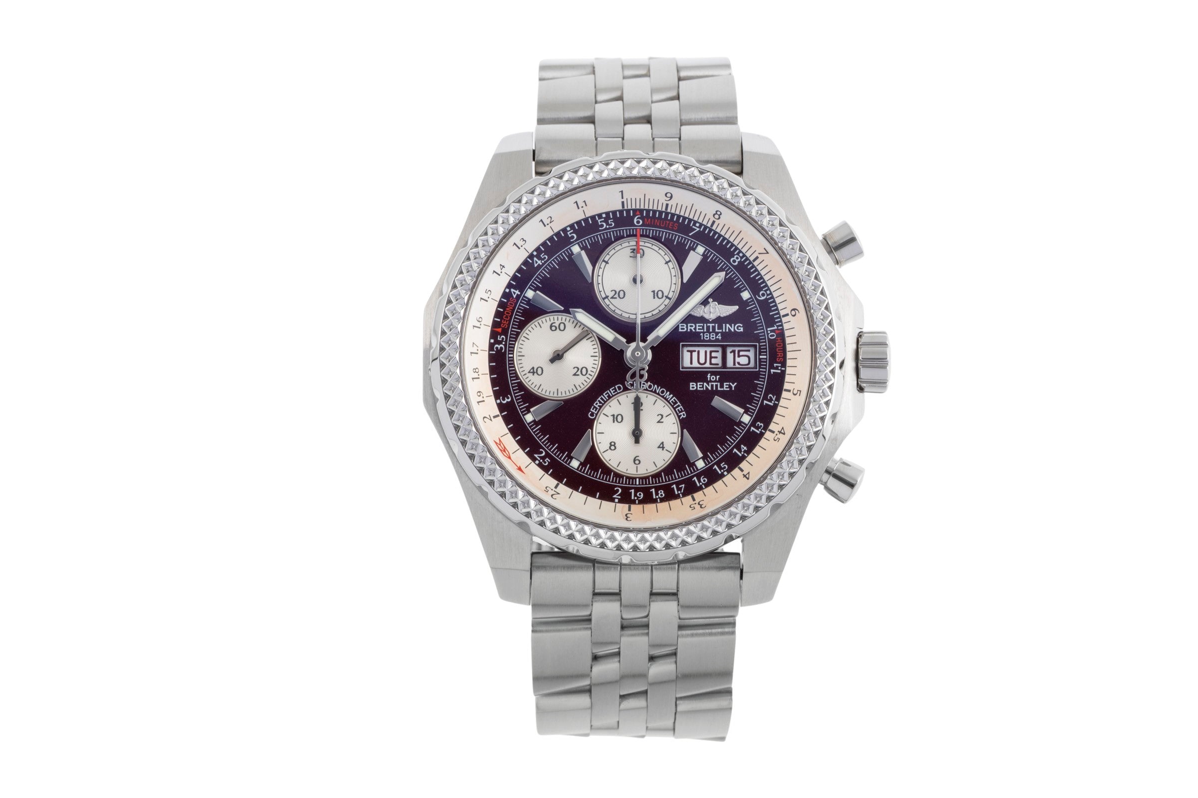 Breitling Bentley GT cronógrafo acero automático reloj para caballeros A13363  [2502430]