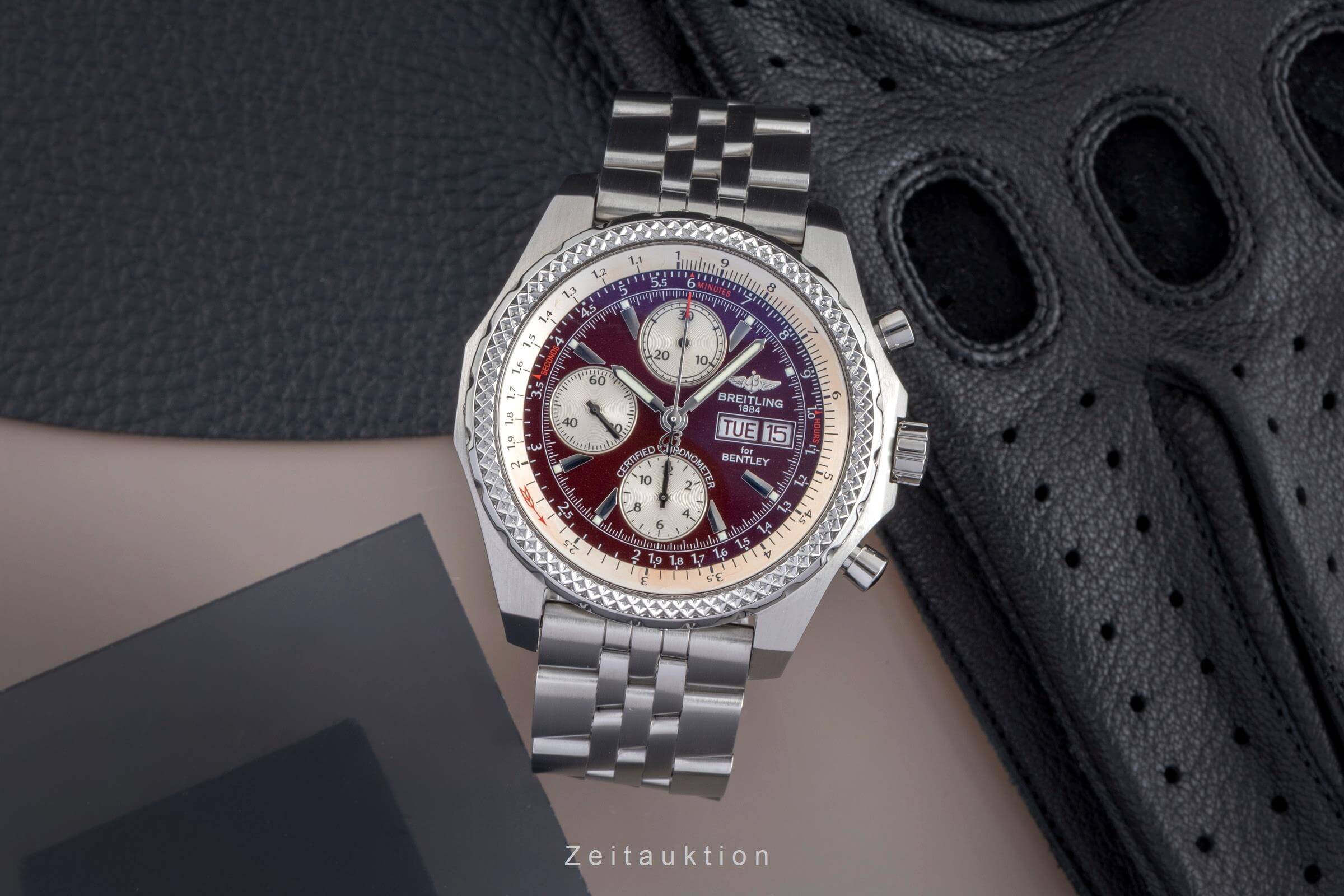 Breitling Bentley GT Chronograph Automatik Edelstahl Herrenuhr Ref. A13363 [2502430]