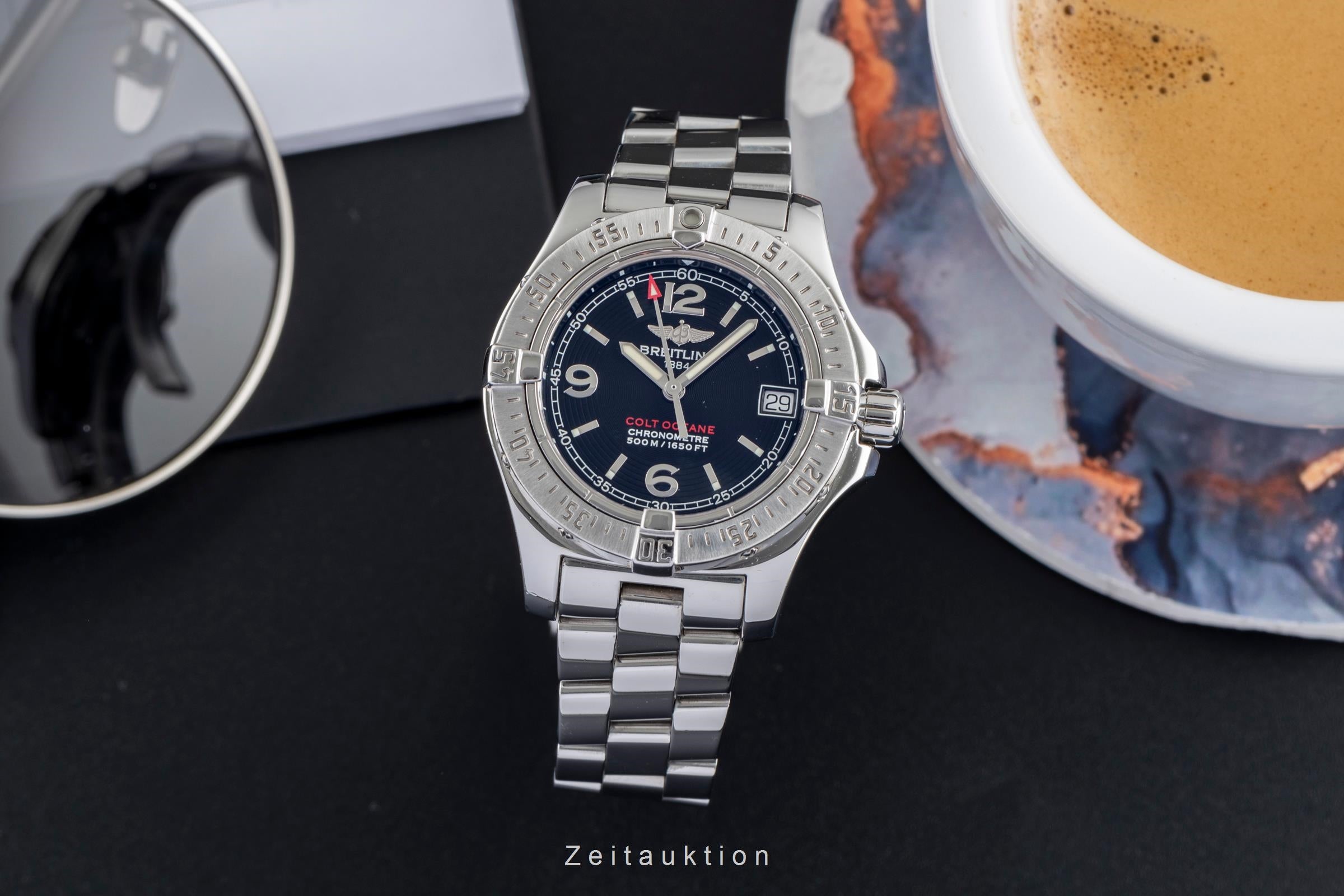 Breitling Colt Oceane steel quartz women's watch A77380-308  [2502432]