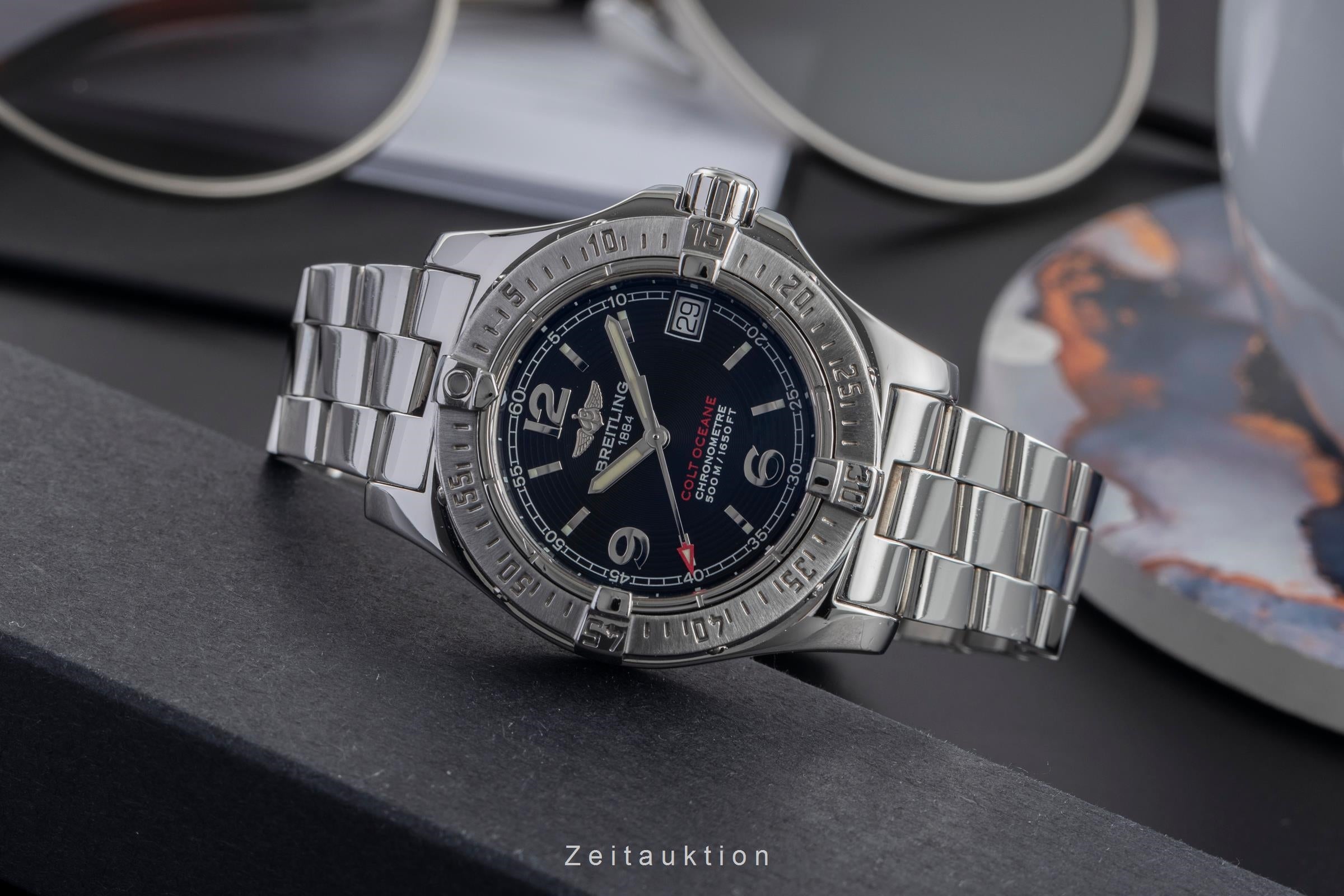 Breitling Colt Oceane steel quartz women's watch A77380-308  [2502432]