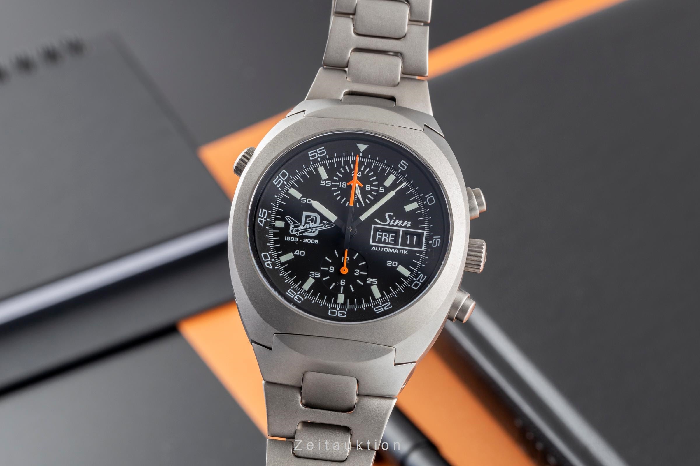 Sinn D1 Mission chronographe titane  automatique montre pour hommes 142.044 Limited  [2502433]